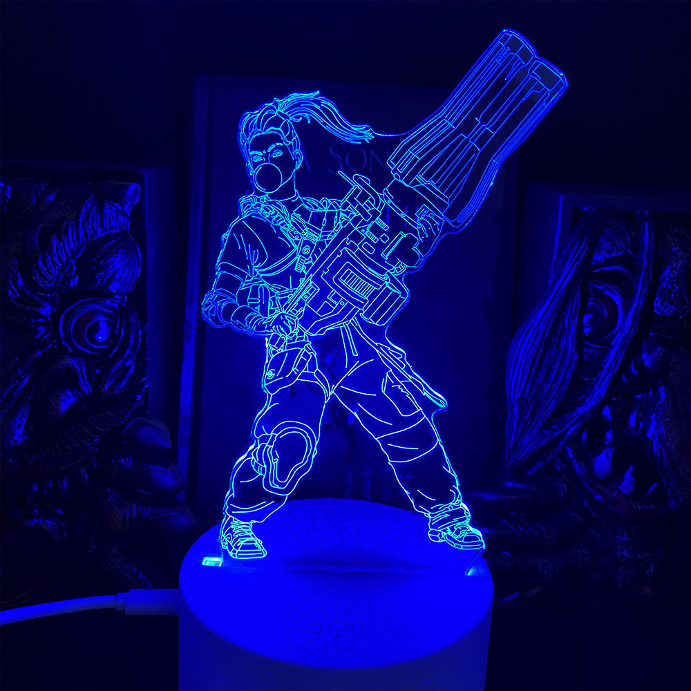 Customized Game Characters 3D Night Lamp