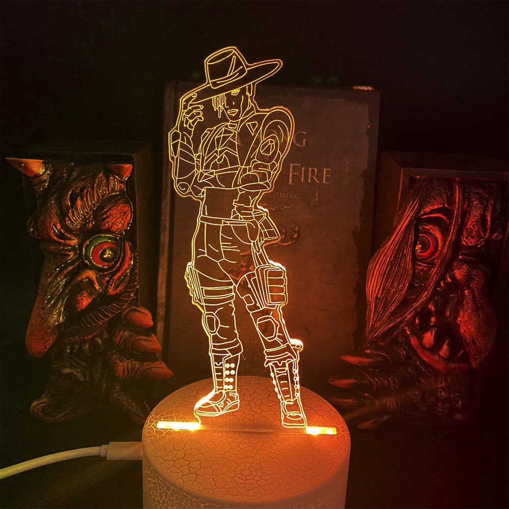 Customized Game Characters 3D Night Lamp