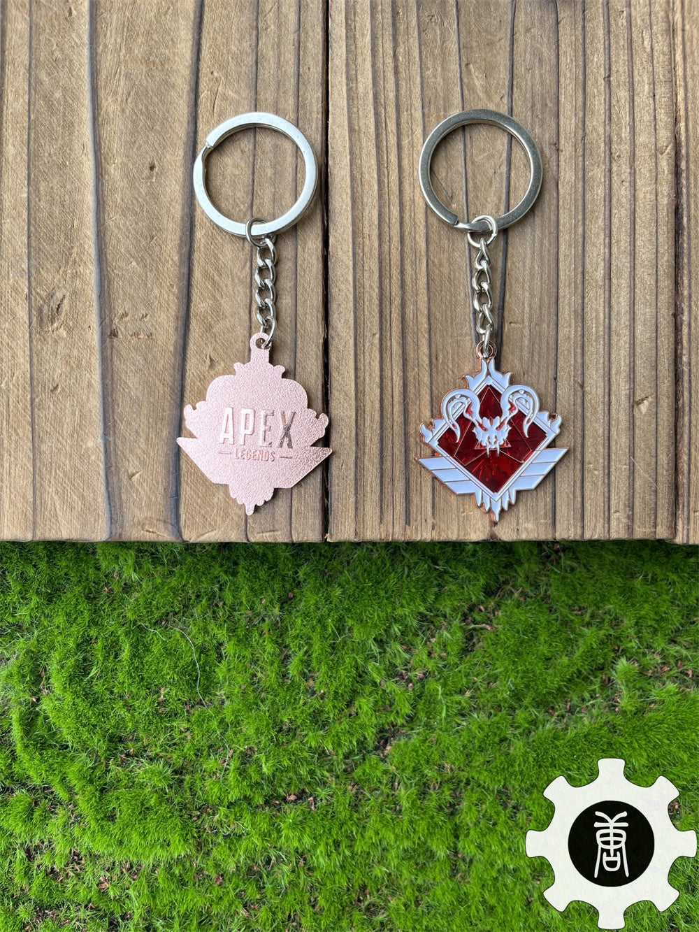 Predator Badge Keychain Predator Rank Insignia Pendant