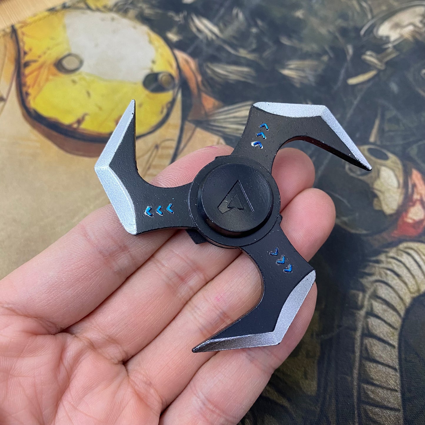 New Type Arc Star Alloy Fidget Spinner