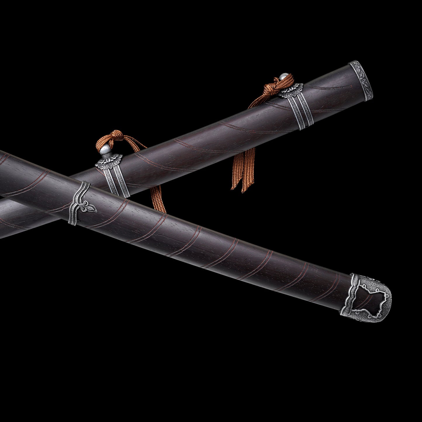 IRL Sekiro Black Mortal Blade Kaimen Katana 1065 Carbon Steel Version