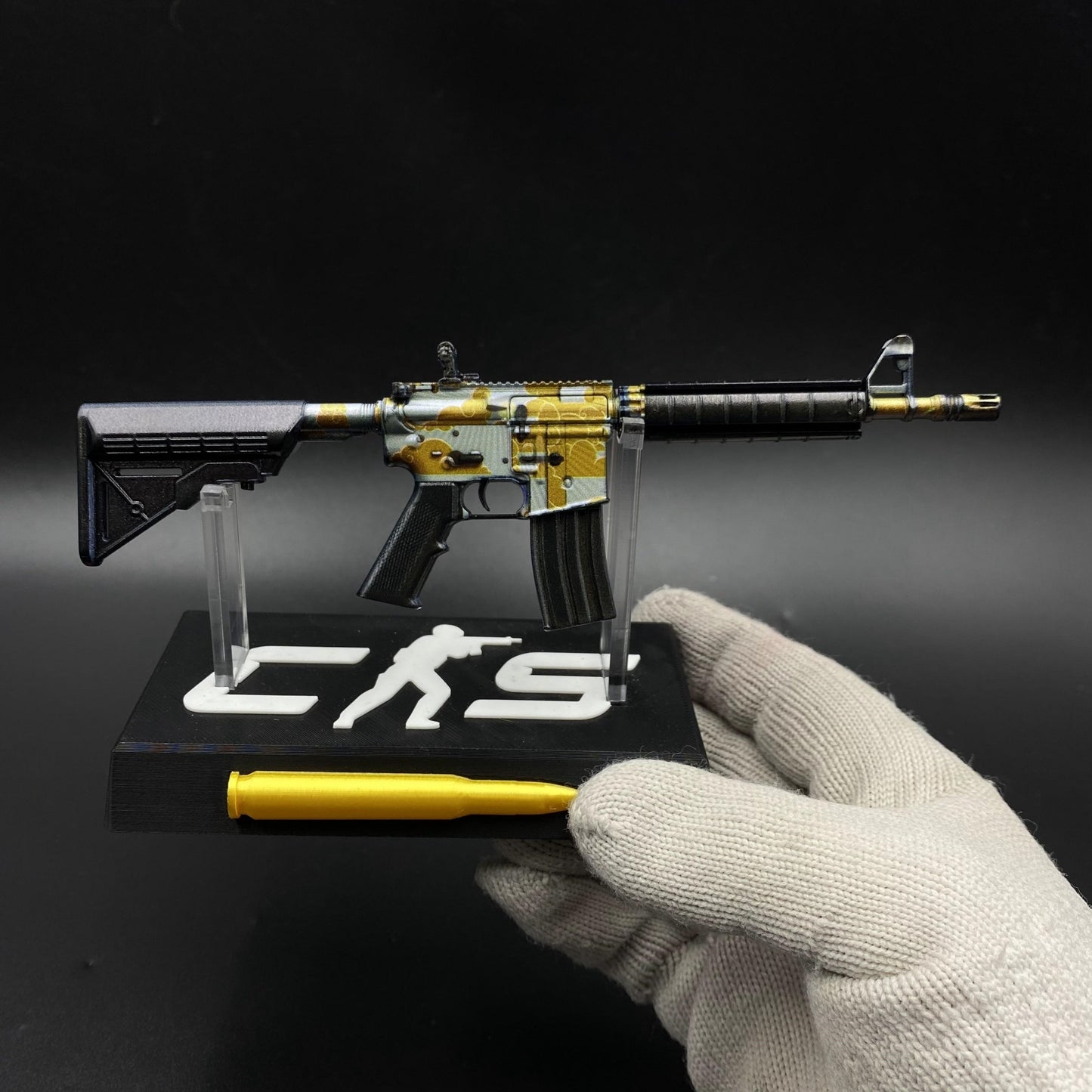 Hot Skin CS M4A4 Daybreak Gun Miniature Collection