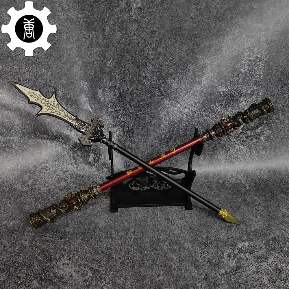 Metal Wukong Ruyi Jingu Bang & Erlang Shen YangIjan Trident
