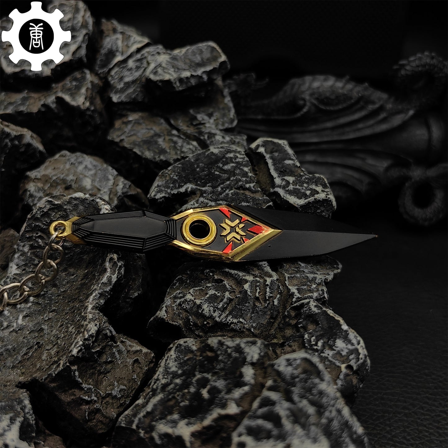 Val Champions 2023 Kunai Metal Keychain