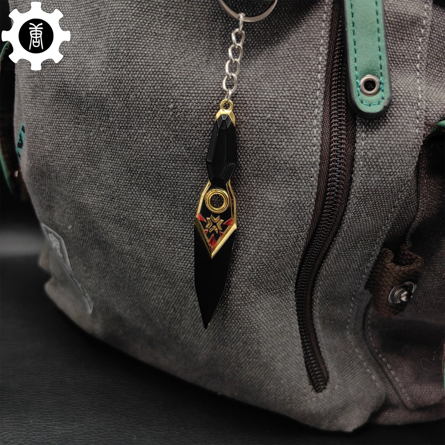 Val Champions 2023 Kunai Metal Keychain