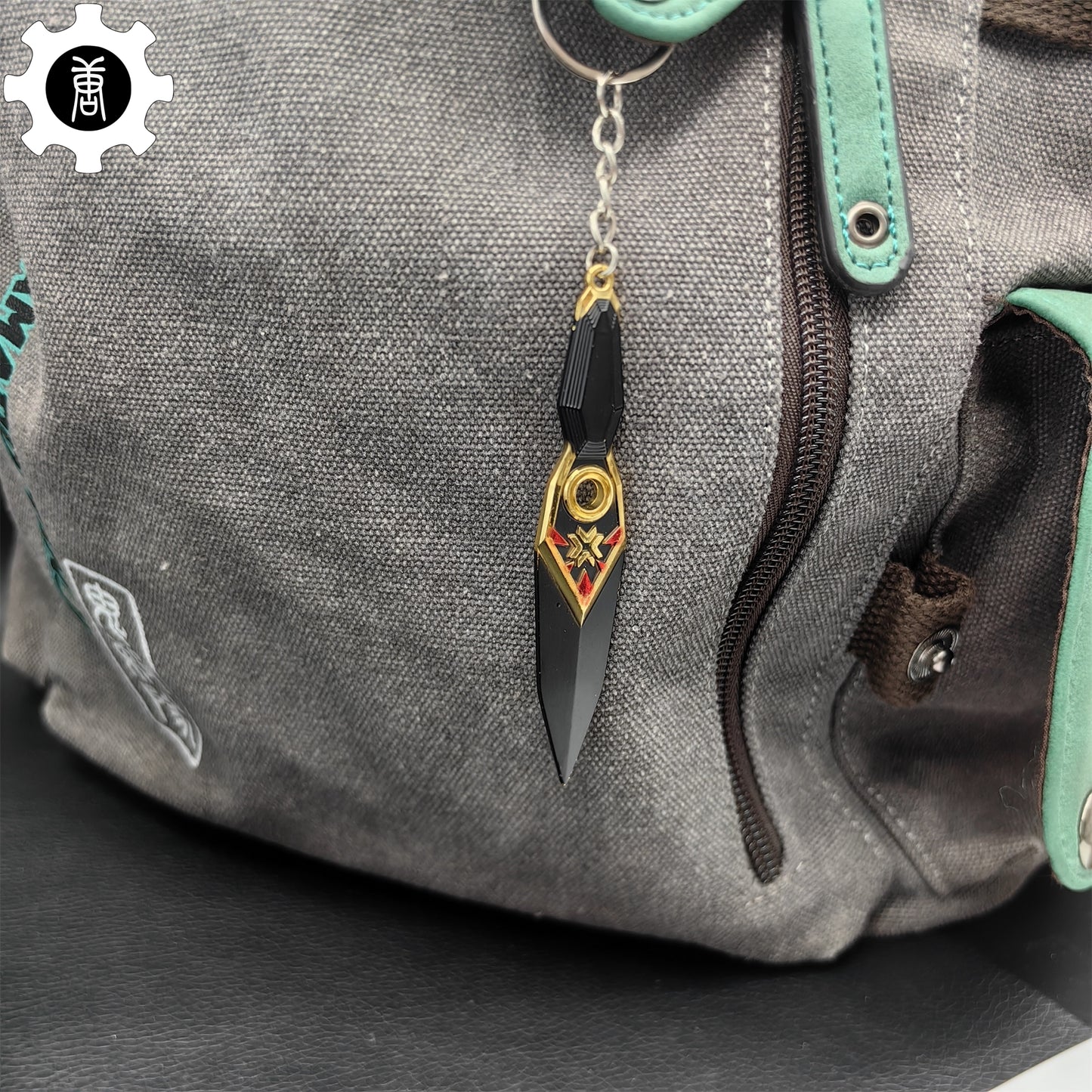 Val Champions 2023 Kunai Metal Keychain