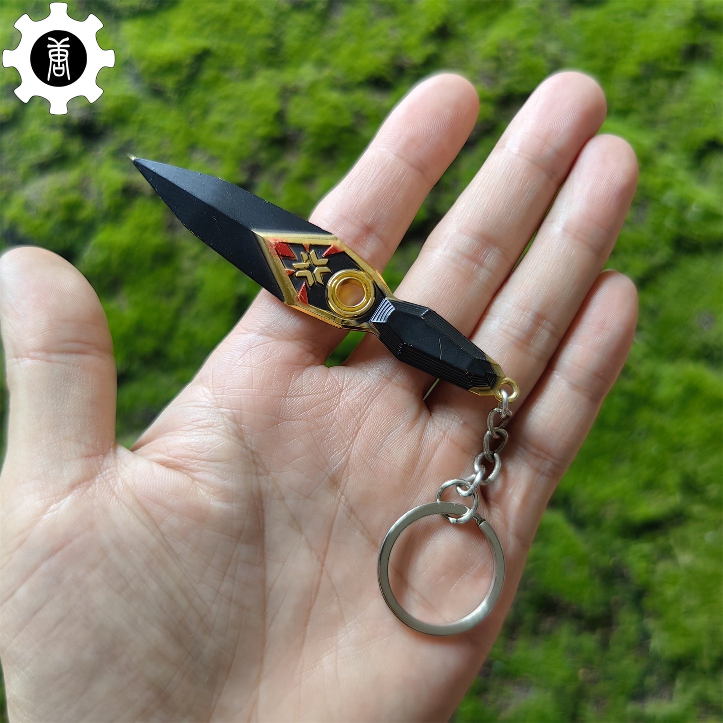 Val Champions 2023 Kunai Metal Keychain