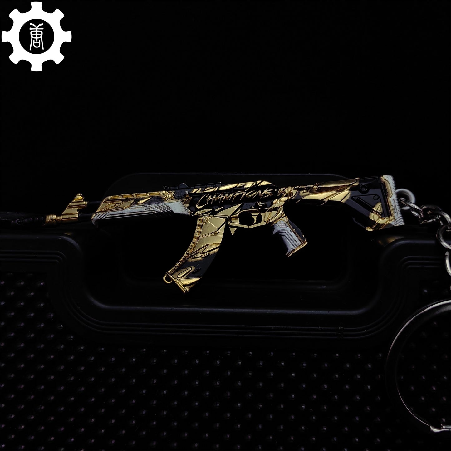 Tiny Champions 2021 Vandal Gun Metal Keychain