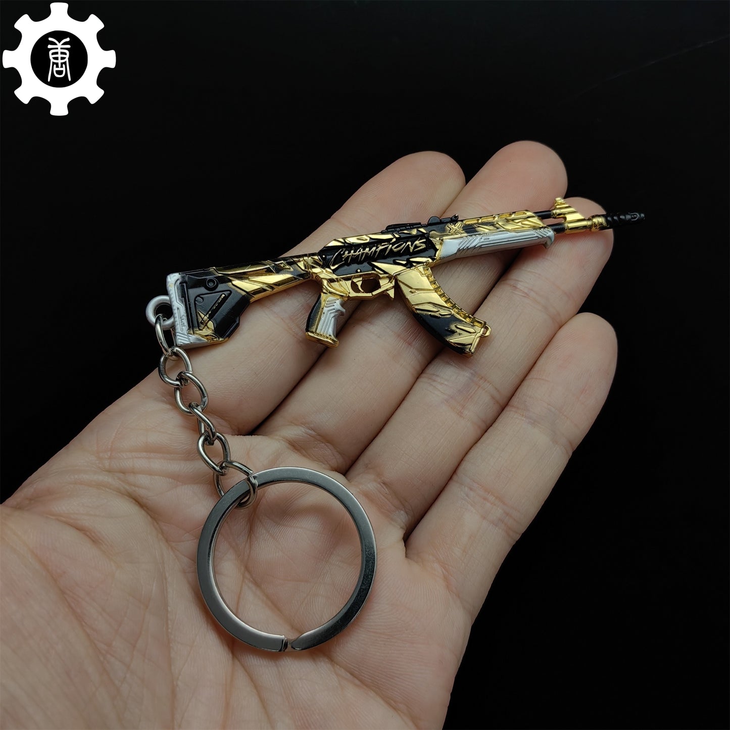 Tiny Champions 2021 Vandal Gun Metal Keychain