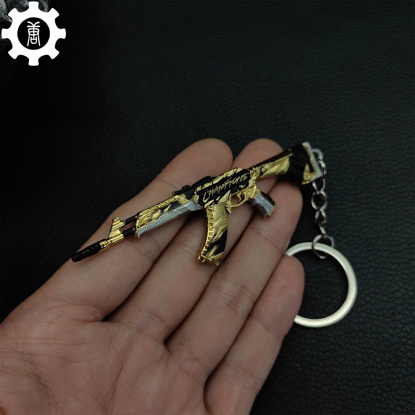 Tiny Champions 2021 Vandal Gun Metal Keychain