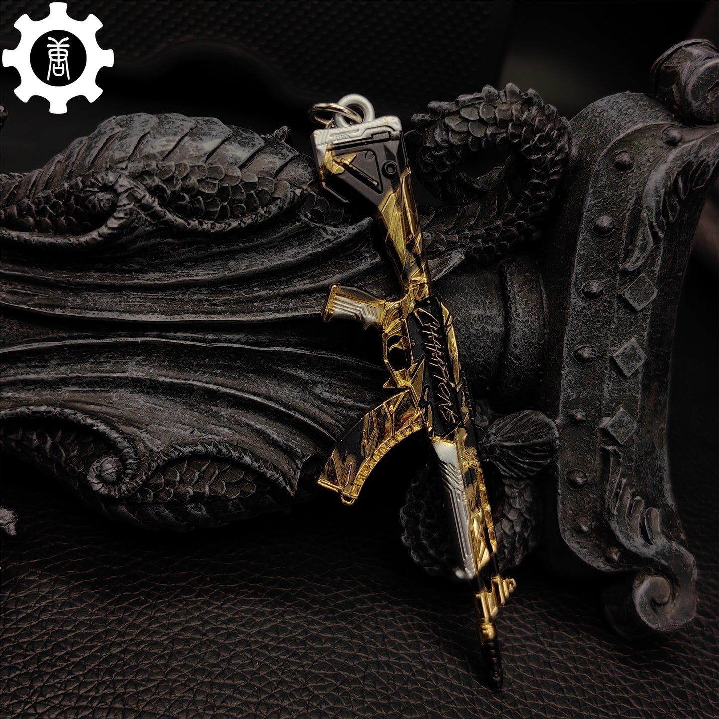 Tiny Champions 2021 Vandal Gun Metal Keychain