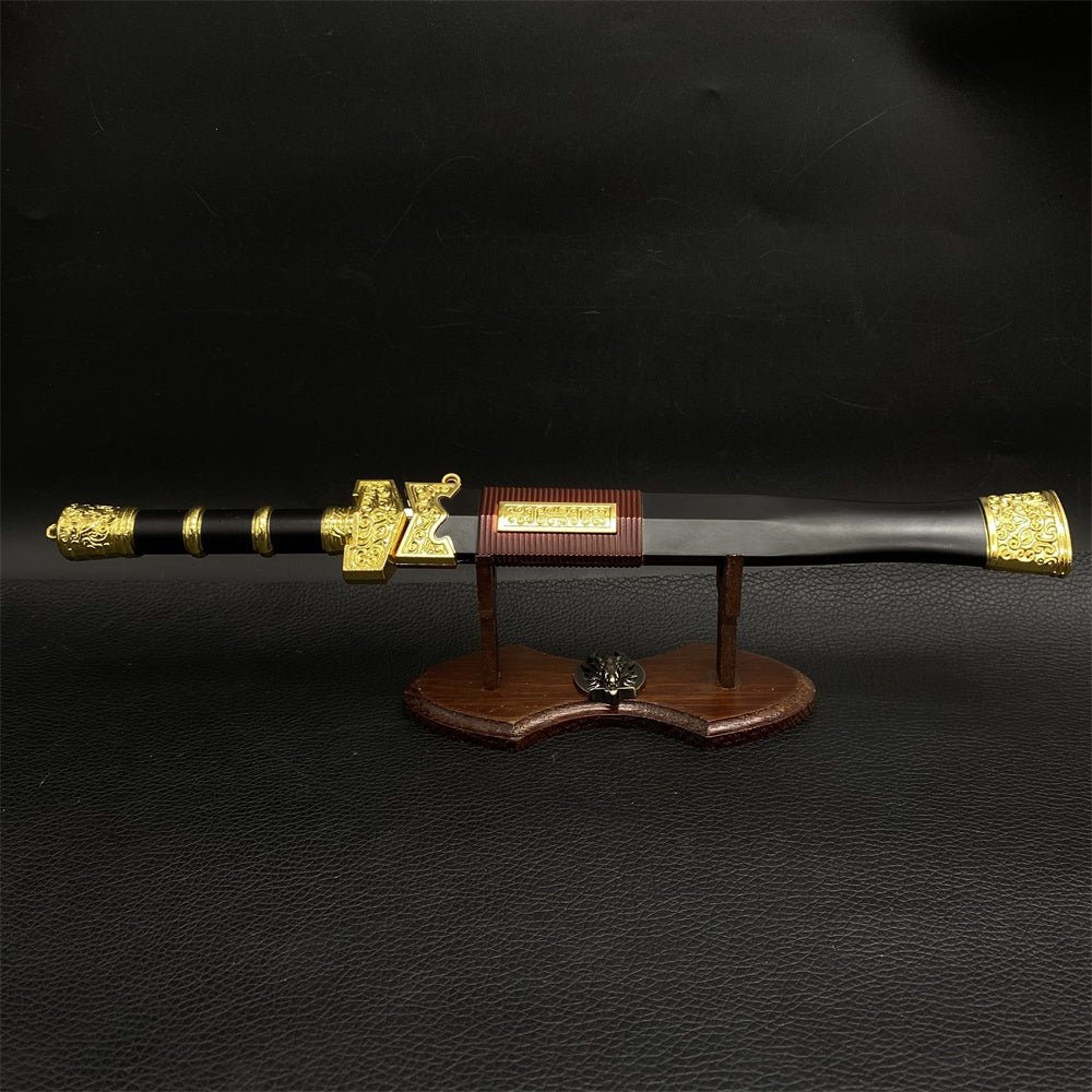 Cool Weapons Chinese Style Swords Metal Tiny Sword Replica 8 Options