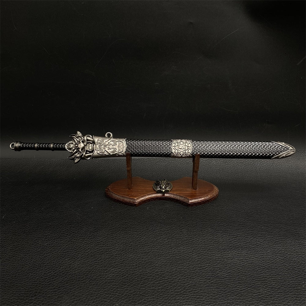 Cool Weapons Chinese Style Swords Metal Tiny Sword Replica 8 Options