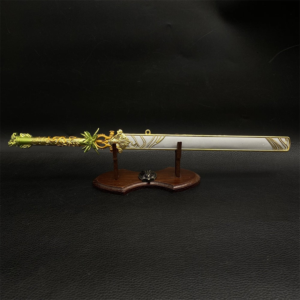 Cool Weapons Chinese Style Swords Metal Tiny Sword Replica 8 Options