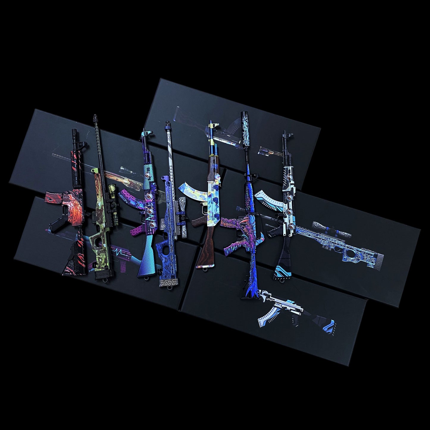 CSGO Mystery Box IRL Rare Skin Knife High End Aluminum Alloy Gift Box