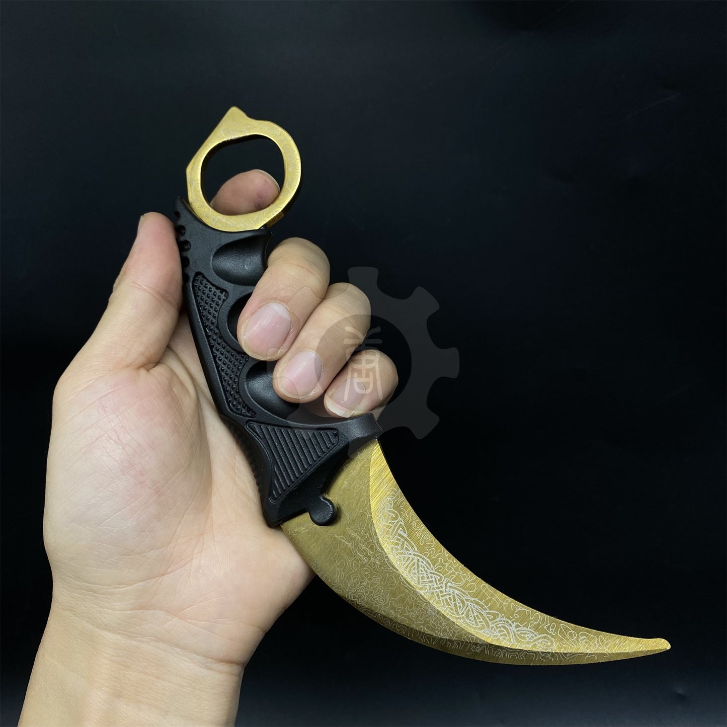 Global Offensive Game Karambit Blunt Blade Replica With Gift Box