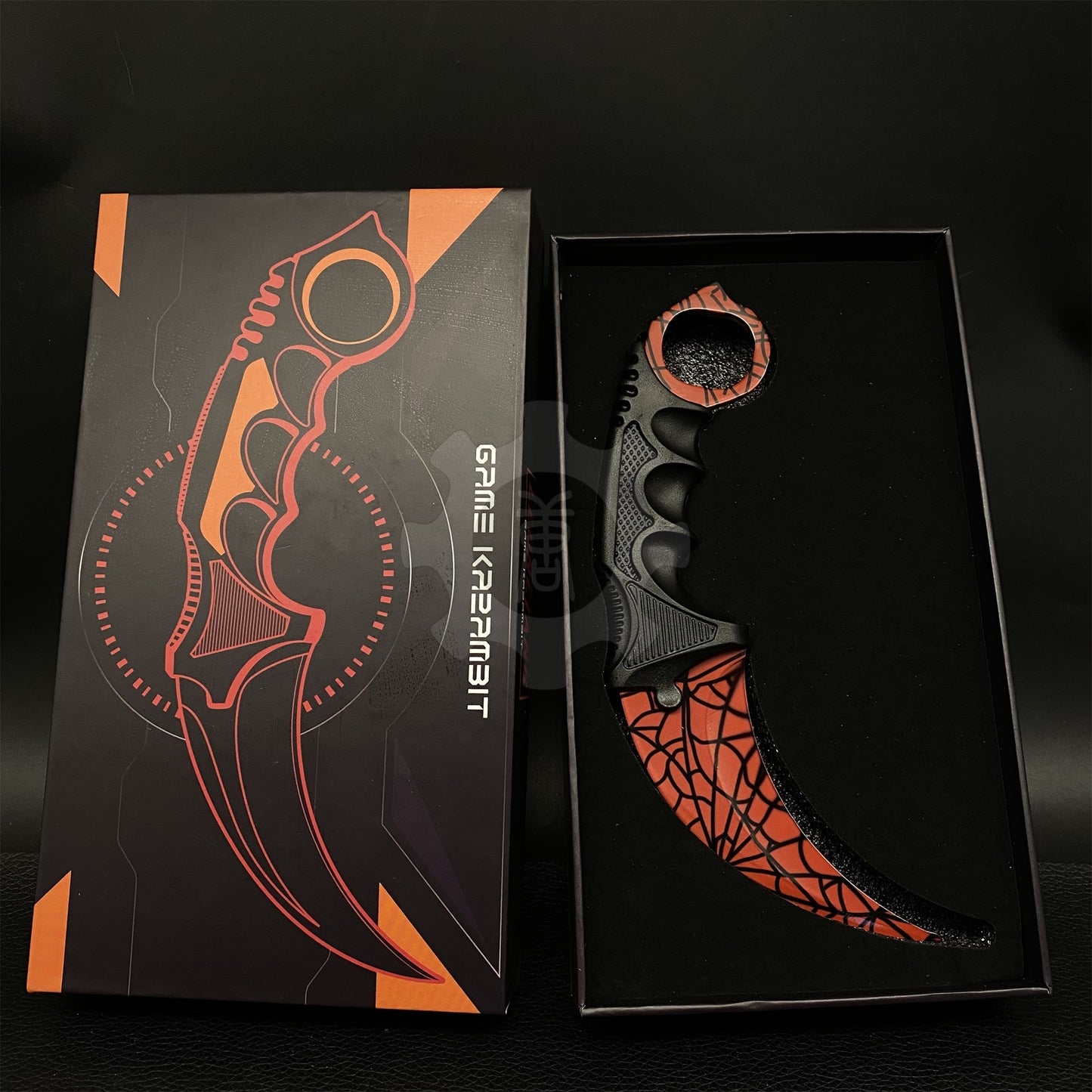 Global Offensive Game Karambit Blunt Blade Replica With Gift Box