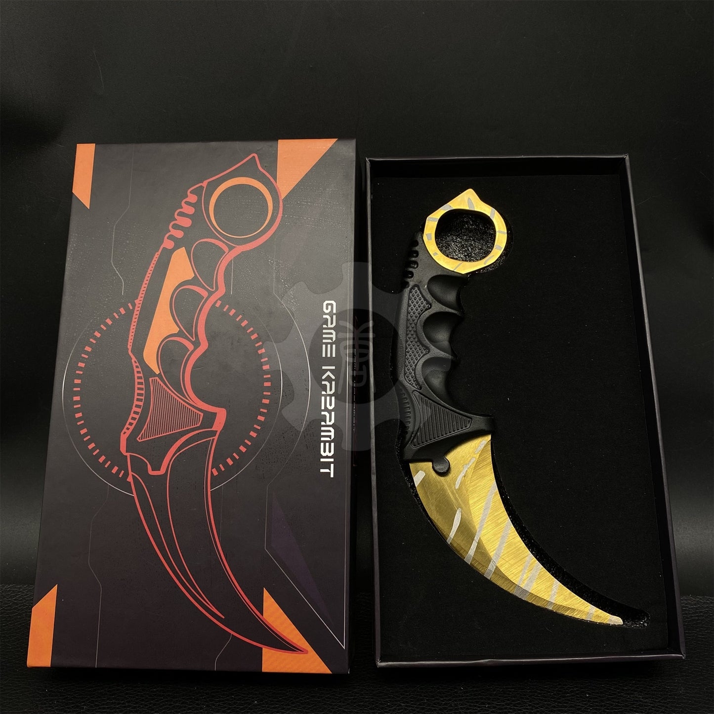 Global Offensive Game Karambit Blunt Blade Replica With Gift Box