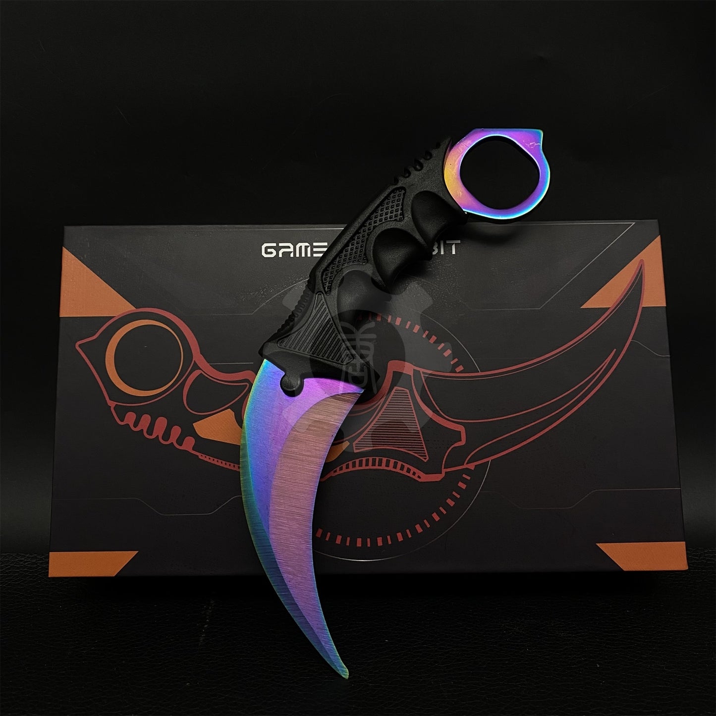 Global Offensive Game Karambit Blunt Blade Replica With Gift Box