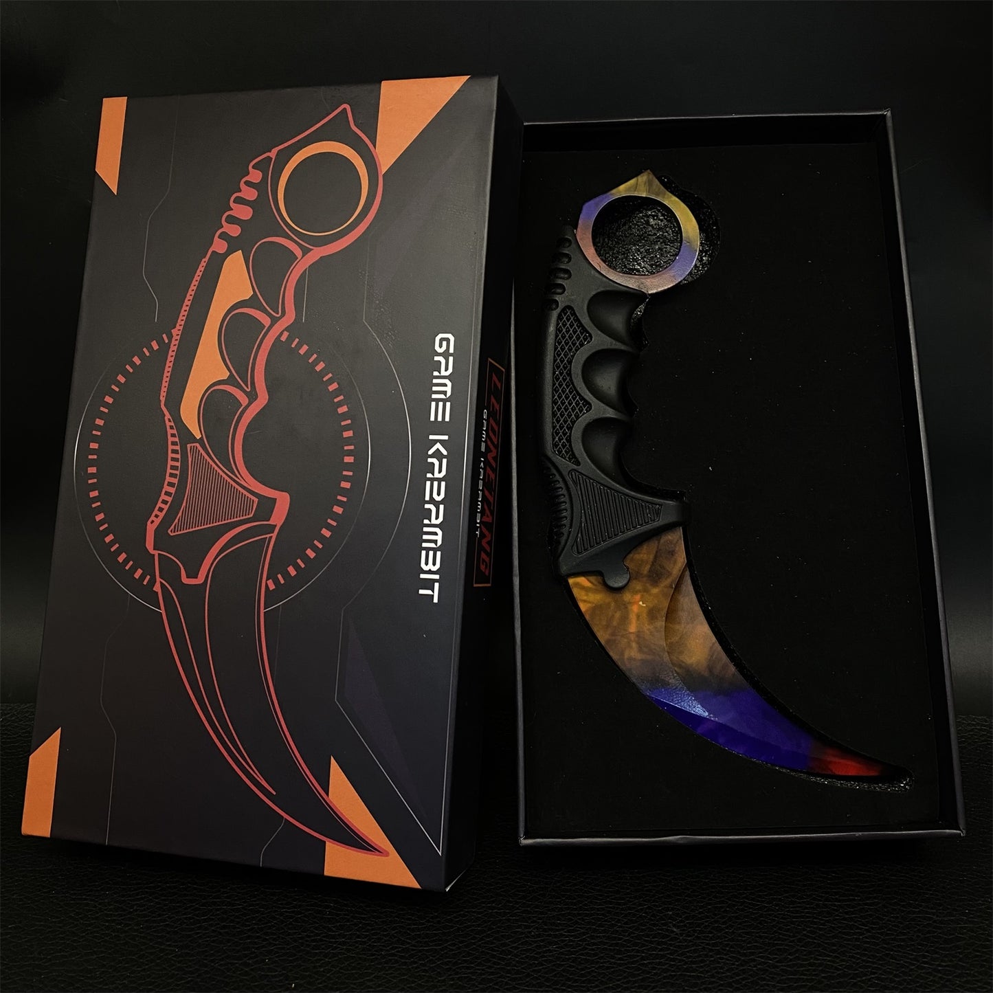 Global Offensive Game Karambit Blunt Blade Replica With Gift Box