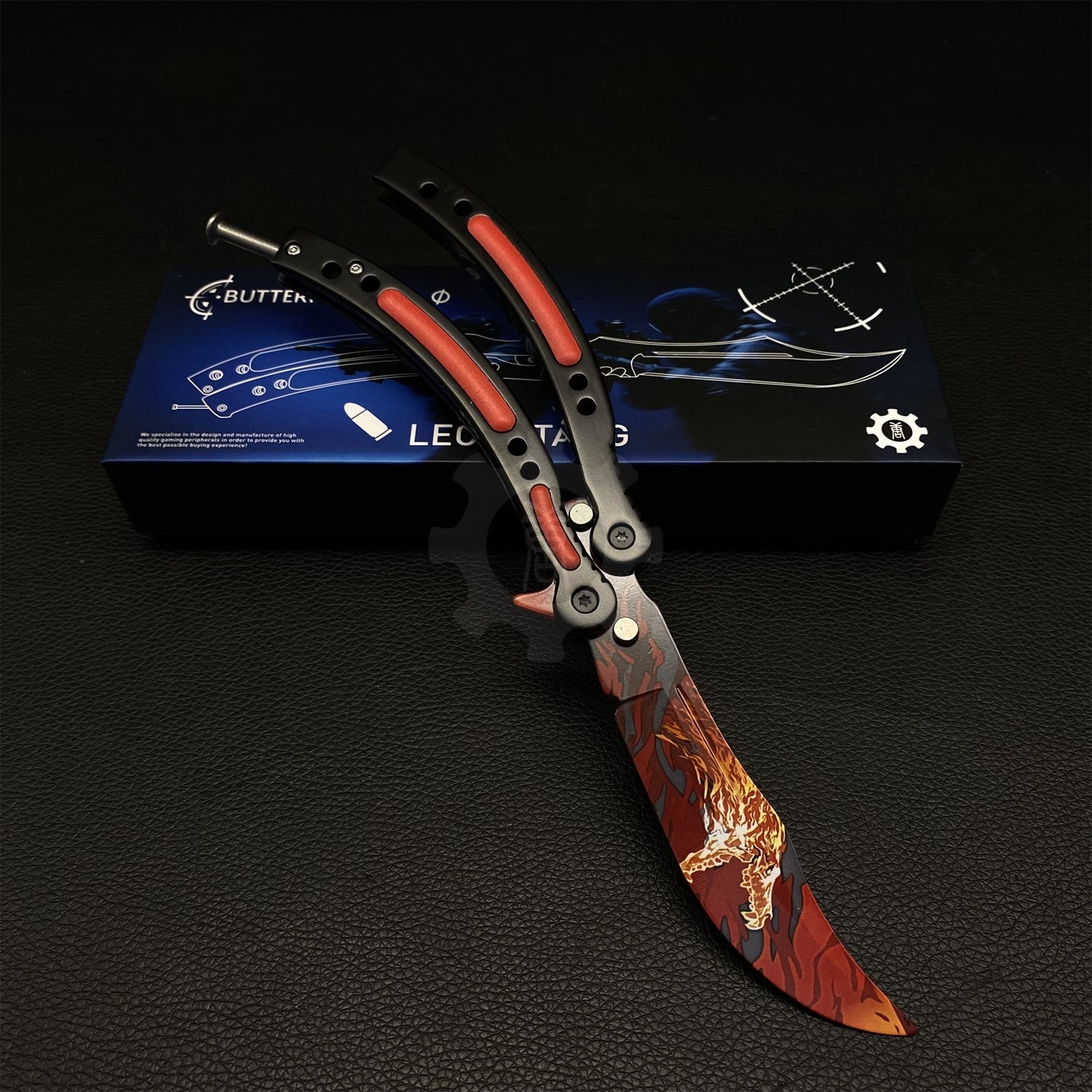 Global Offensive Game Butterfly Knife Trainer Replica New Package