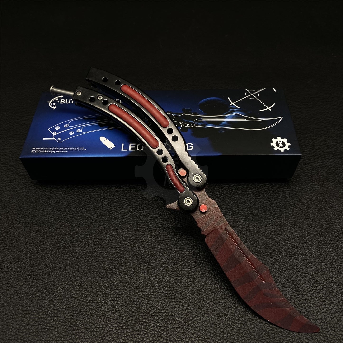Global Offensive Game Butterfly Knife Trainer Replica New Package