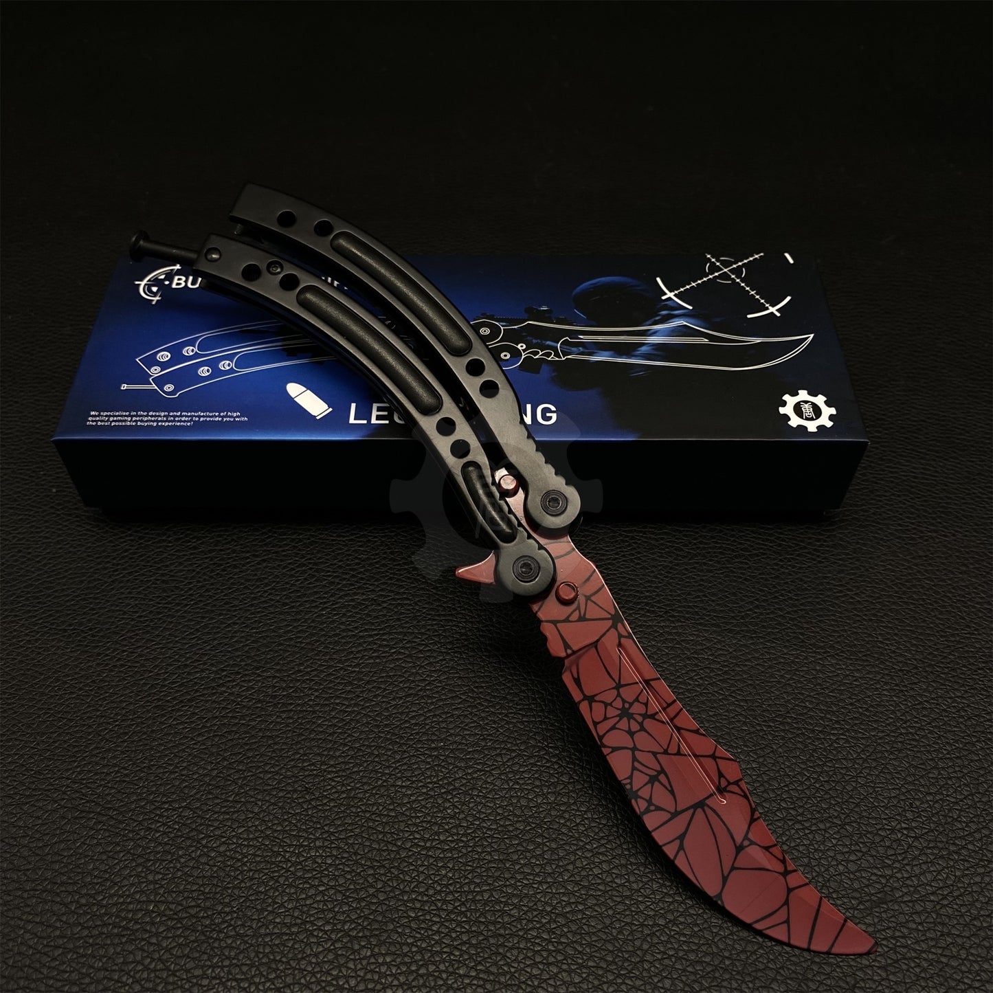 Global Offensive Game Butterfly Knife Trainer Replica New Package