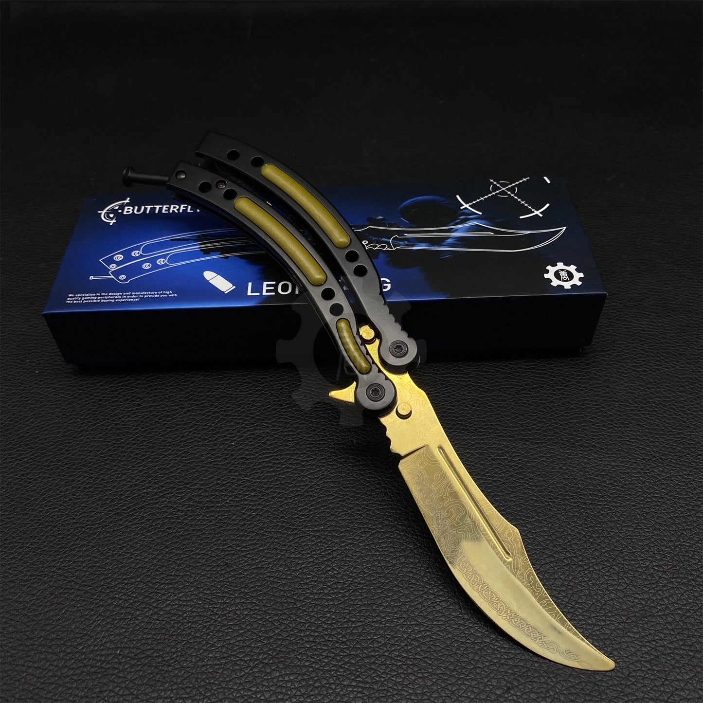 Global Offensive Game Butterfly Knife Trainer Replica New Package