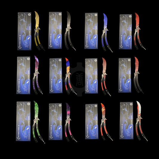 GO Game Butterfly Knife Game Balisong Trainer IRL