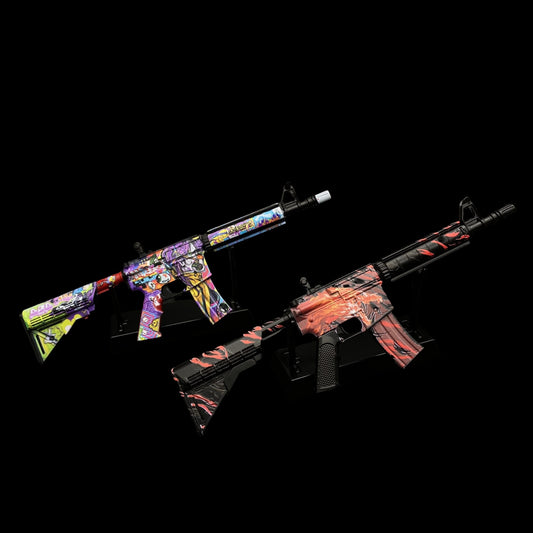 Most Popular Howl In Living Color Skin M4A4 Gun Miniature For Display
