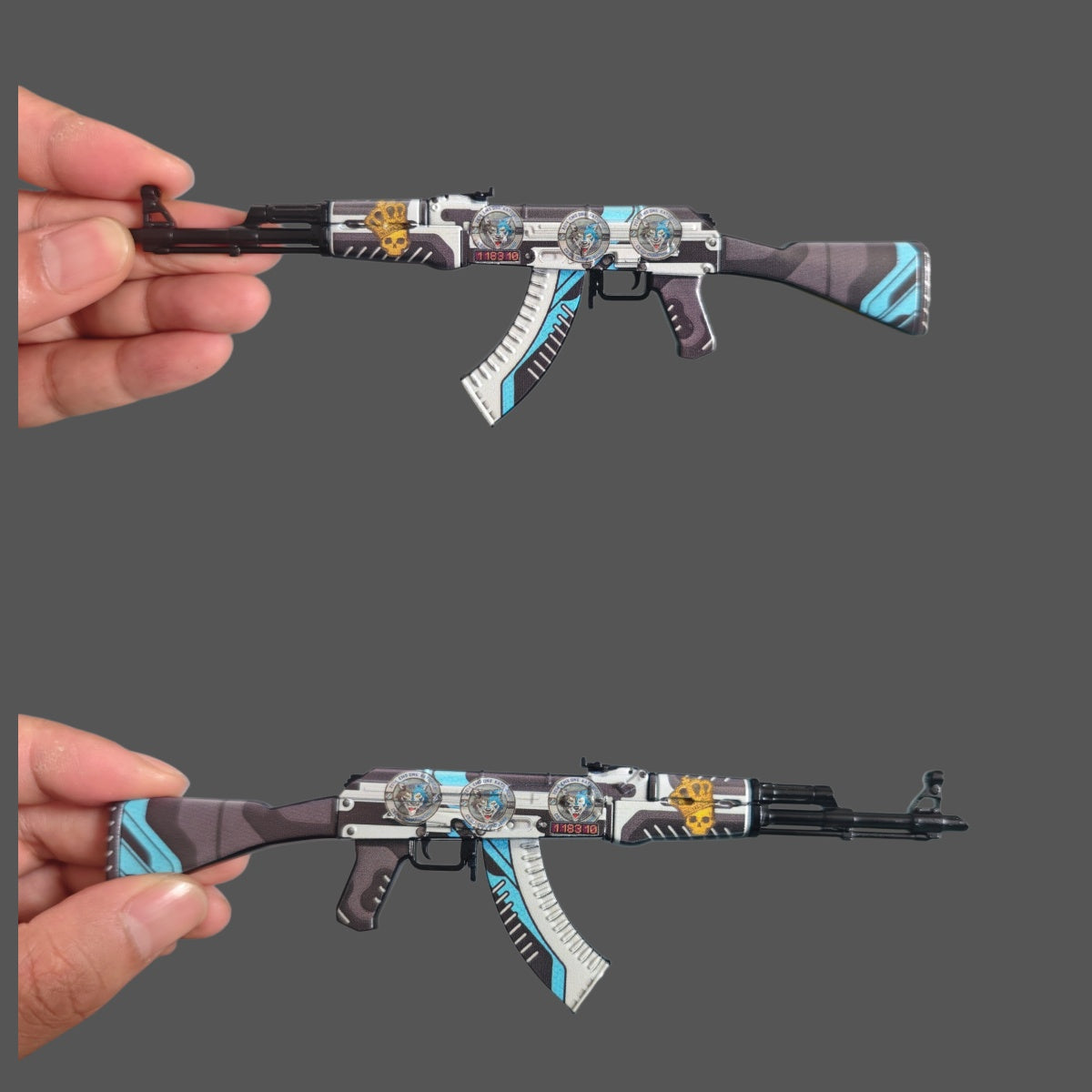 Ultimate CSGO AK-47 Hot Skin Metal Tiny Gun For Collection