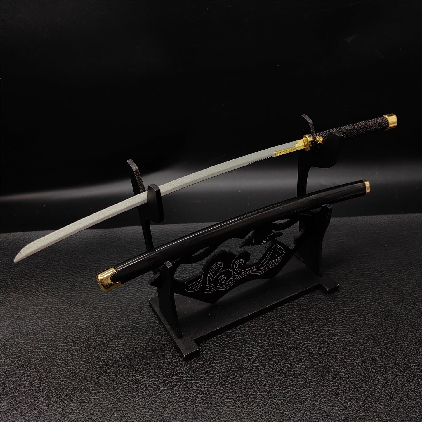 Cyberpunk Style Mini Katanas Jinchu Maru Black Unicorn Byakko Thermal Katana Errata Headhunter Knife 5 in 1 Pack