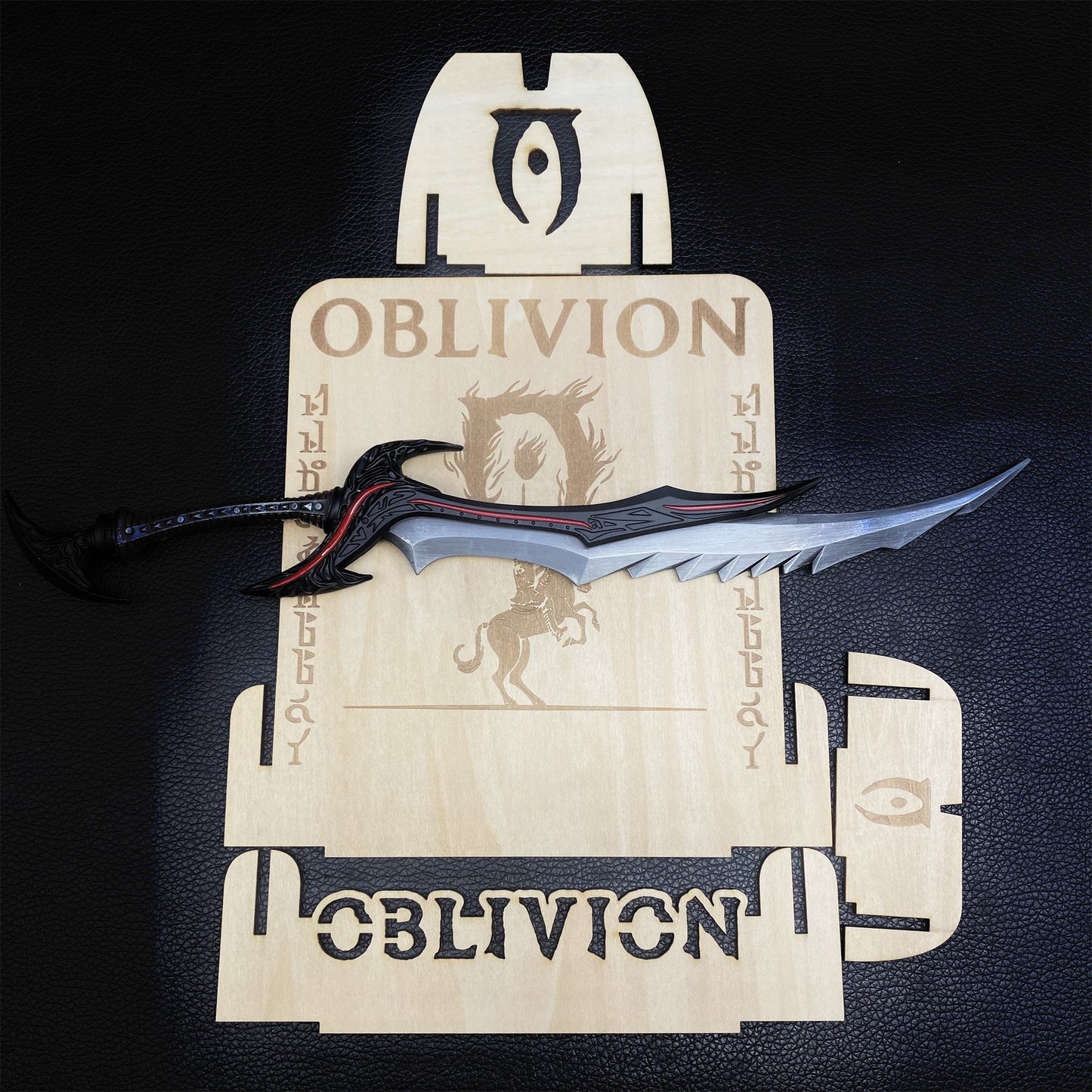 Skyrim Game Weapon New Daedric Sword Blunt Metal Replica