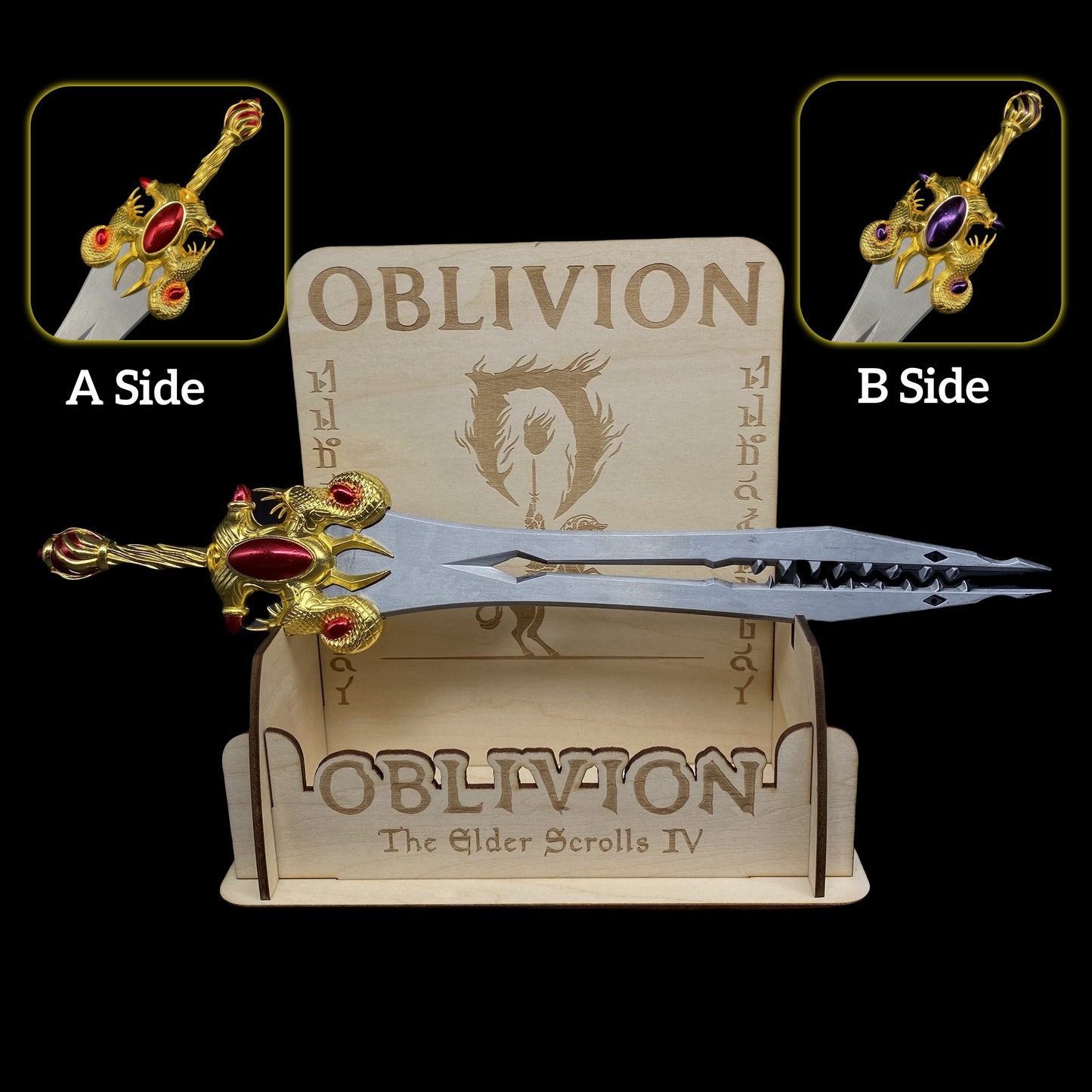 Dawnfang/Duskfang Sword Metal Replica 3 Options