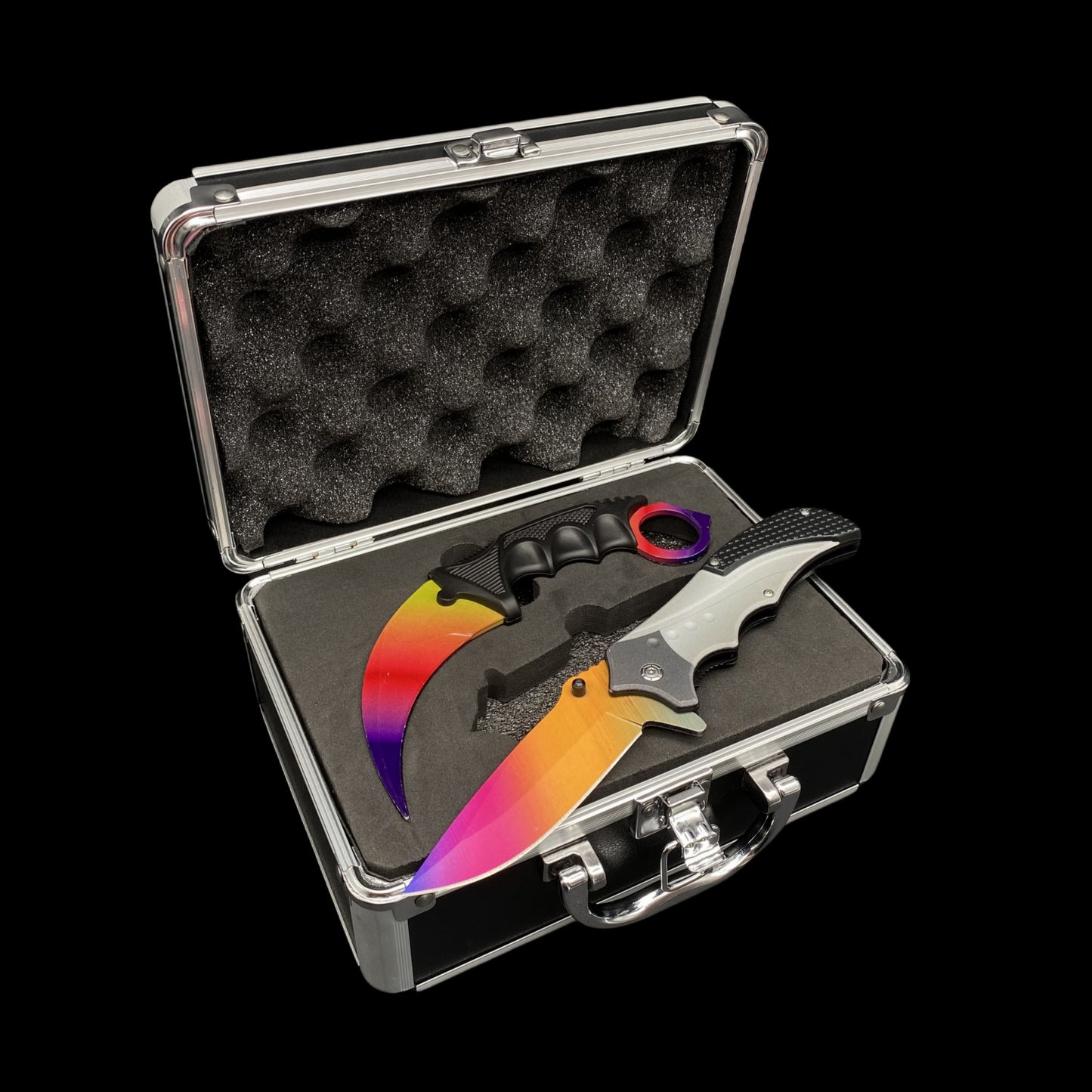 CSGO Mystery Box IRL Rare Skin Knife High End Aluminum Alloy Gift Box