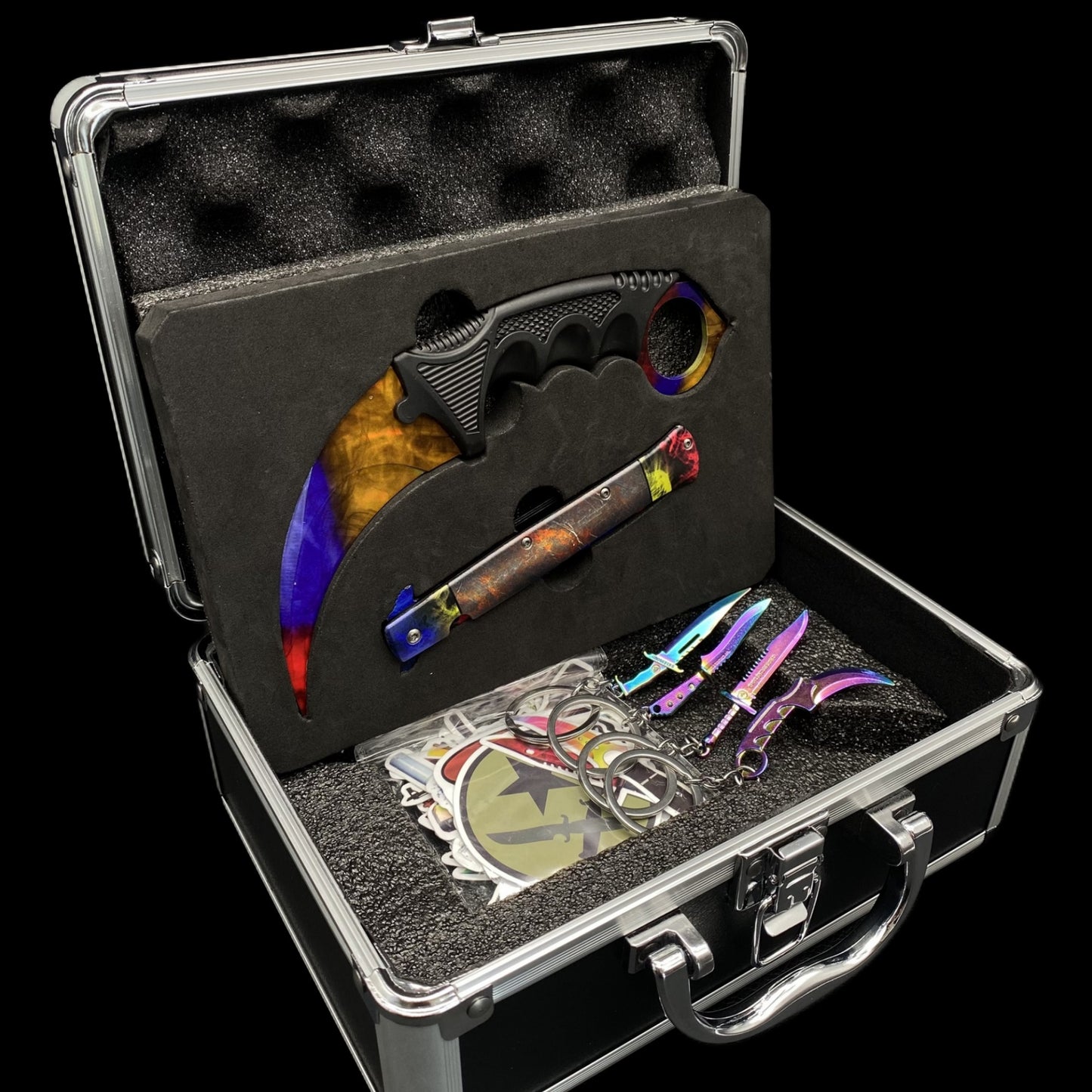CSGO Mystery Box IRL Rare Skin Knife High End Aluminum Alloy Gift Box