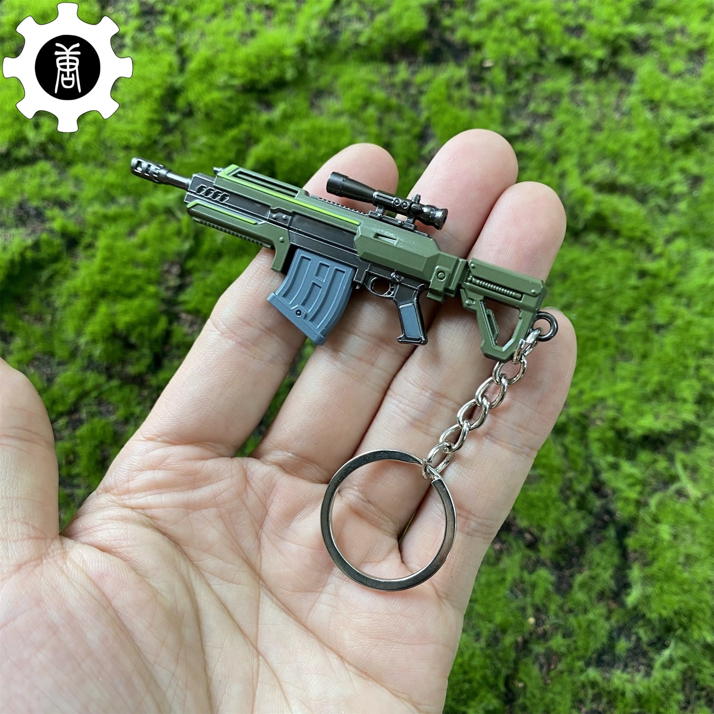 HD2 Gun Keychain Fantastic Charm 10 in 1 Pack