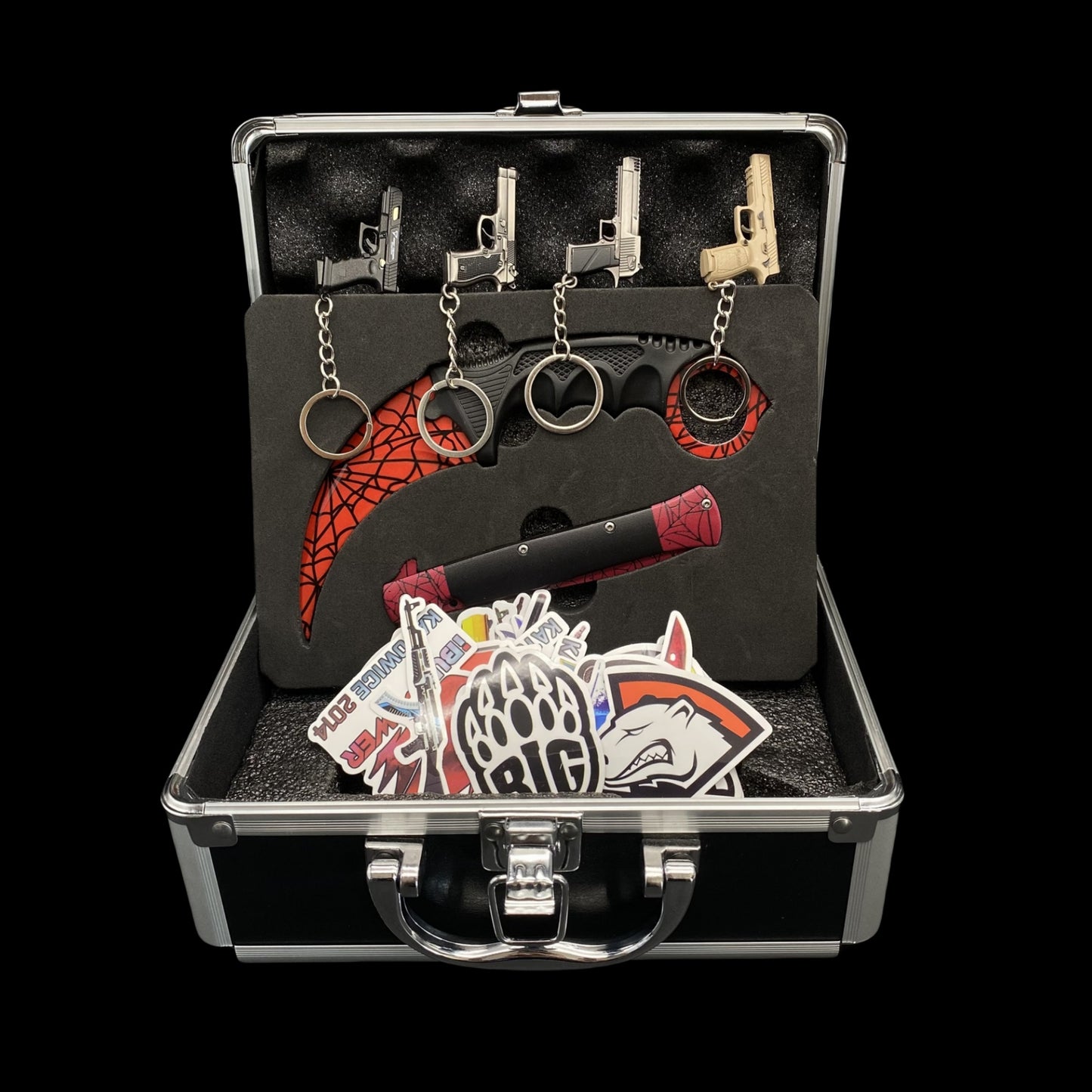 CSGO Mystery Box IRL Rare Skin Knife High End Aluminum Alloy Gift Box