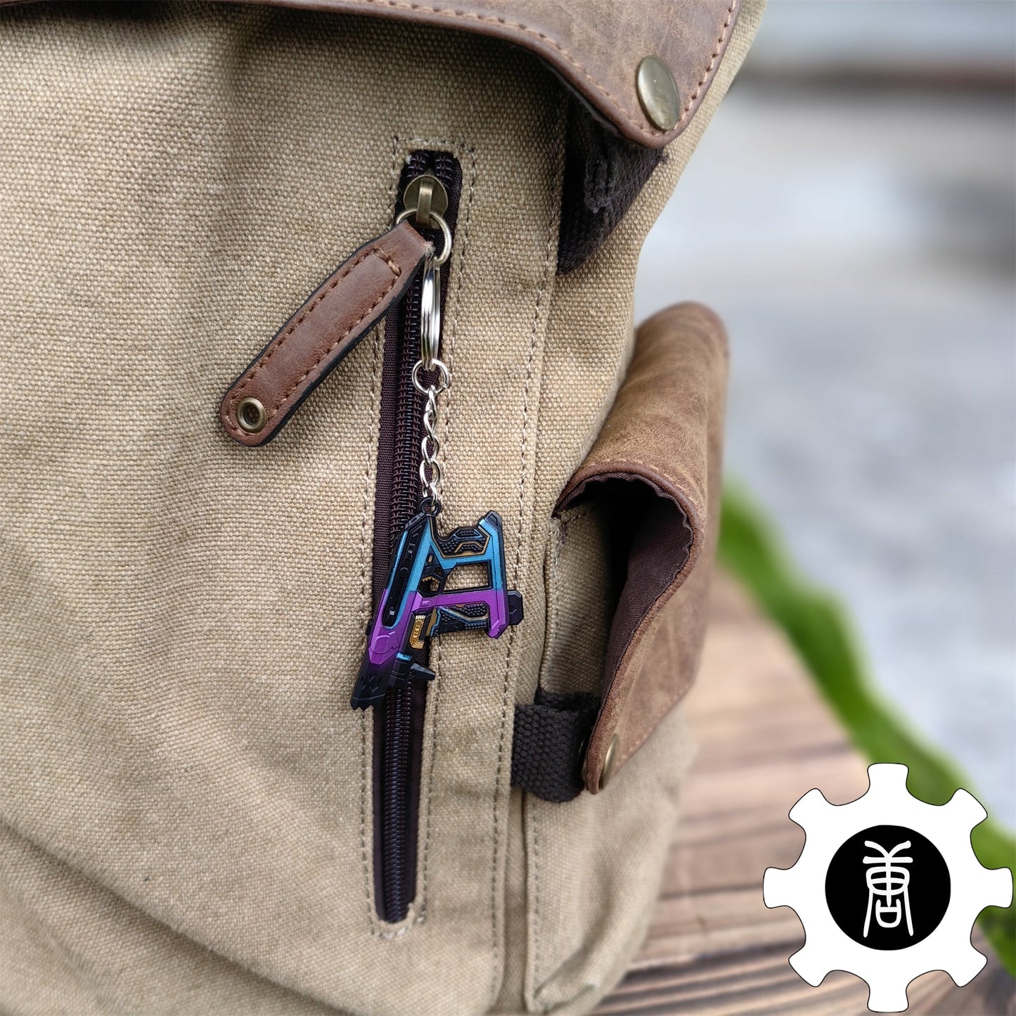 Glitchpop Skin Weapon Keychain Backpack Decor Gamer Gift 4 In 1 Pack