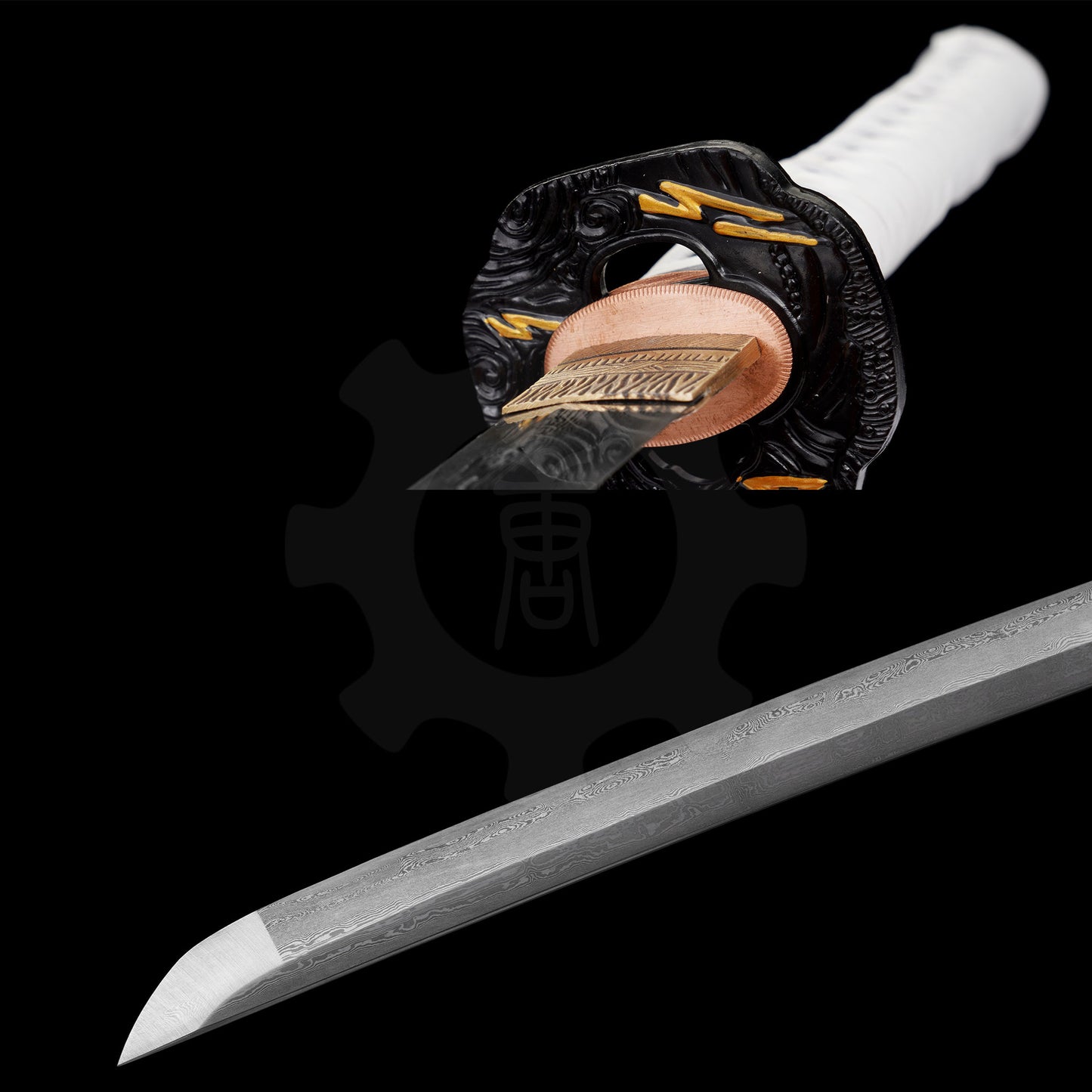 Damascus Steel Tsushima Ghost Lord Jin Sakai Katana Wakizashi 2 in 1 Pack