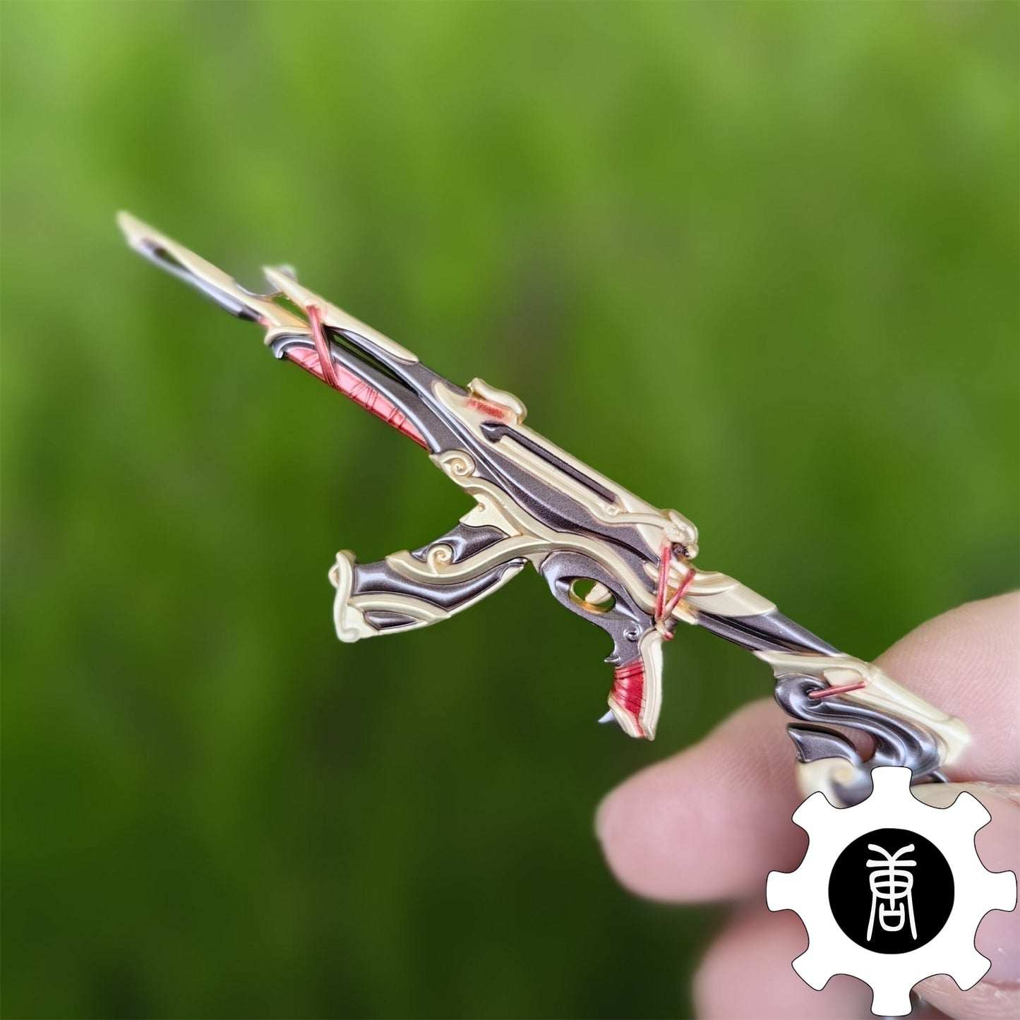 Imperium Skin Weapon Pendant Obsidian Keychain 5 In 1 Pack