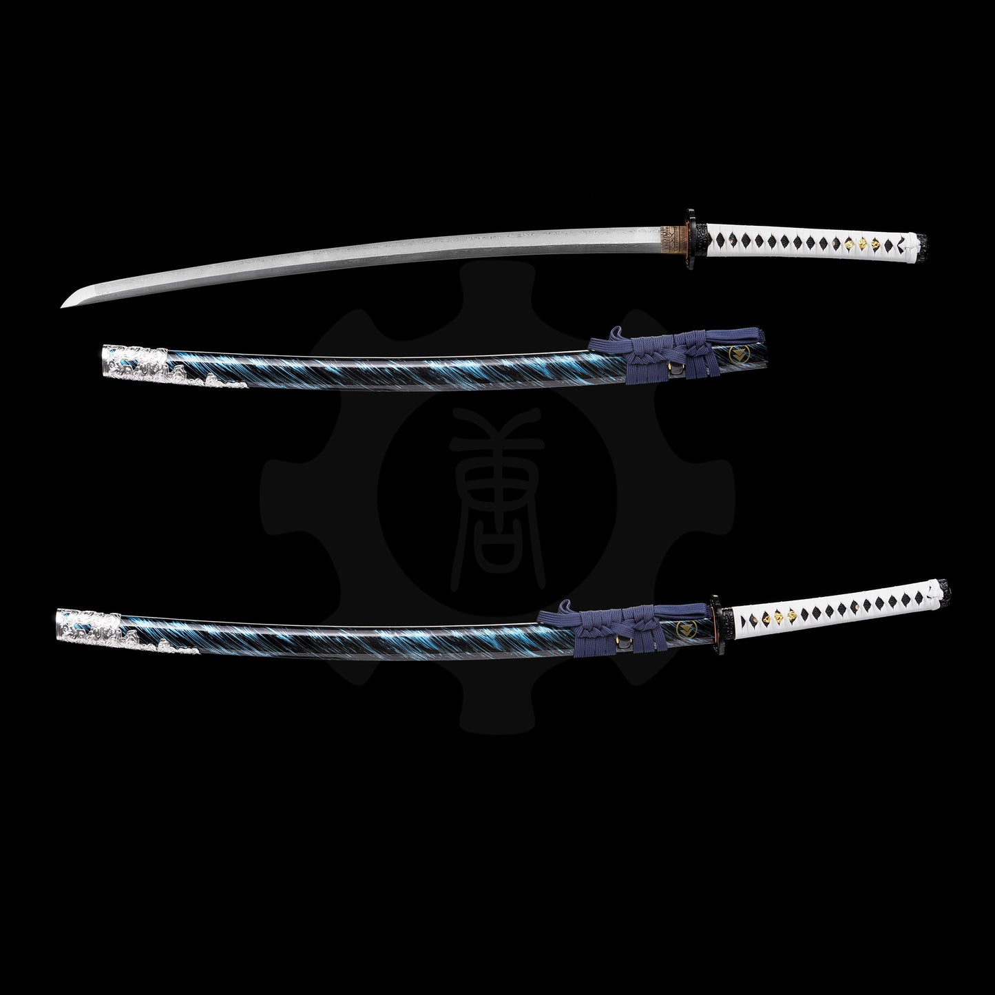 Damascus Steel Tsushima Ghost Lord Jin Sakai Katana Wakizashi 2 in 1 Pack