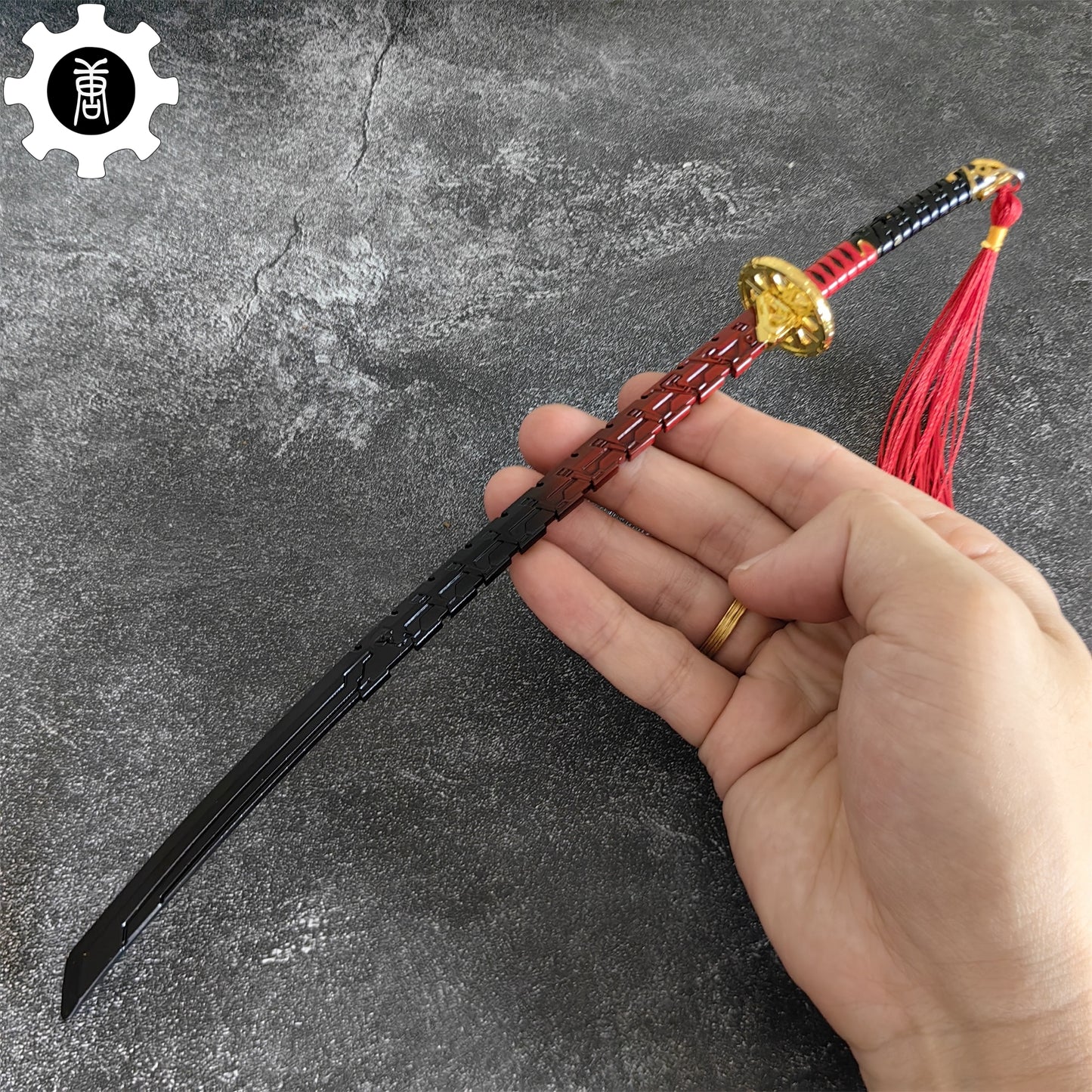 Hot Game TCGR Mini Breakpoint Katanas Metal Replica