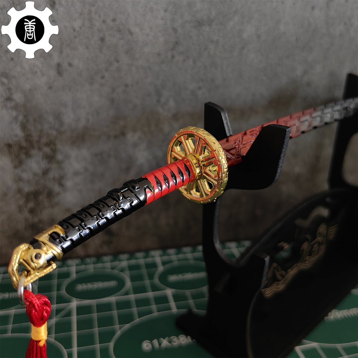 Hot Game TCGR Mini Breakpoint Katanas Metal Replica