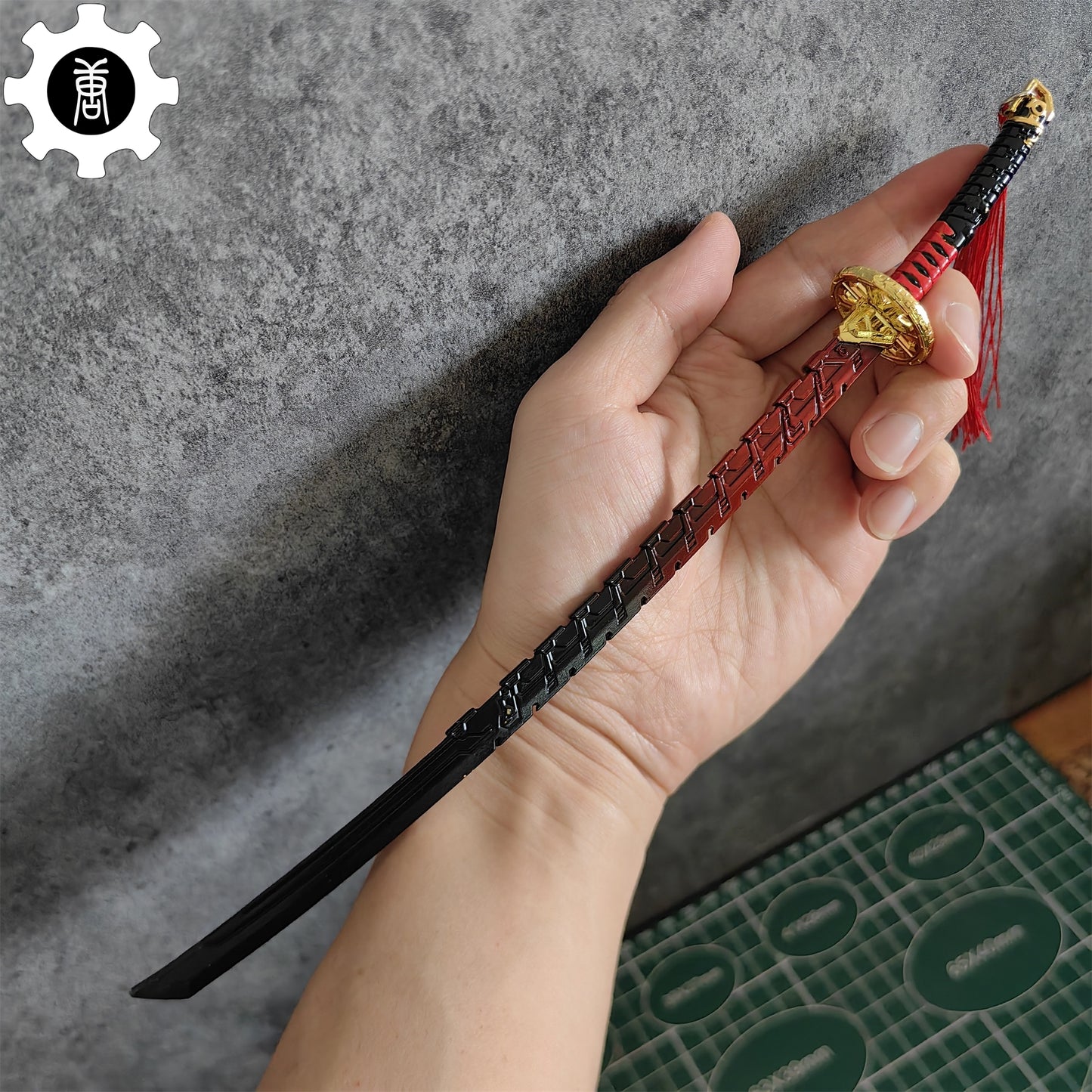 Hot Game TCGR Mini Breakpoint Katanas Metal Replica