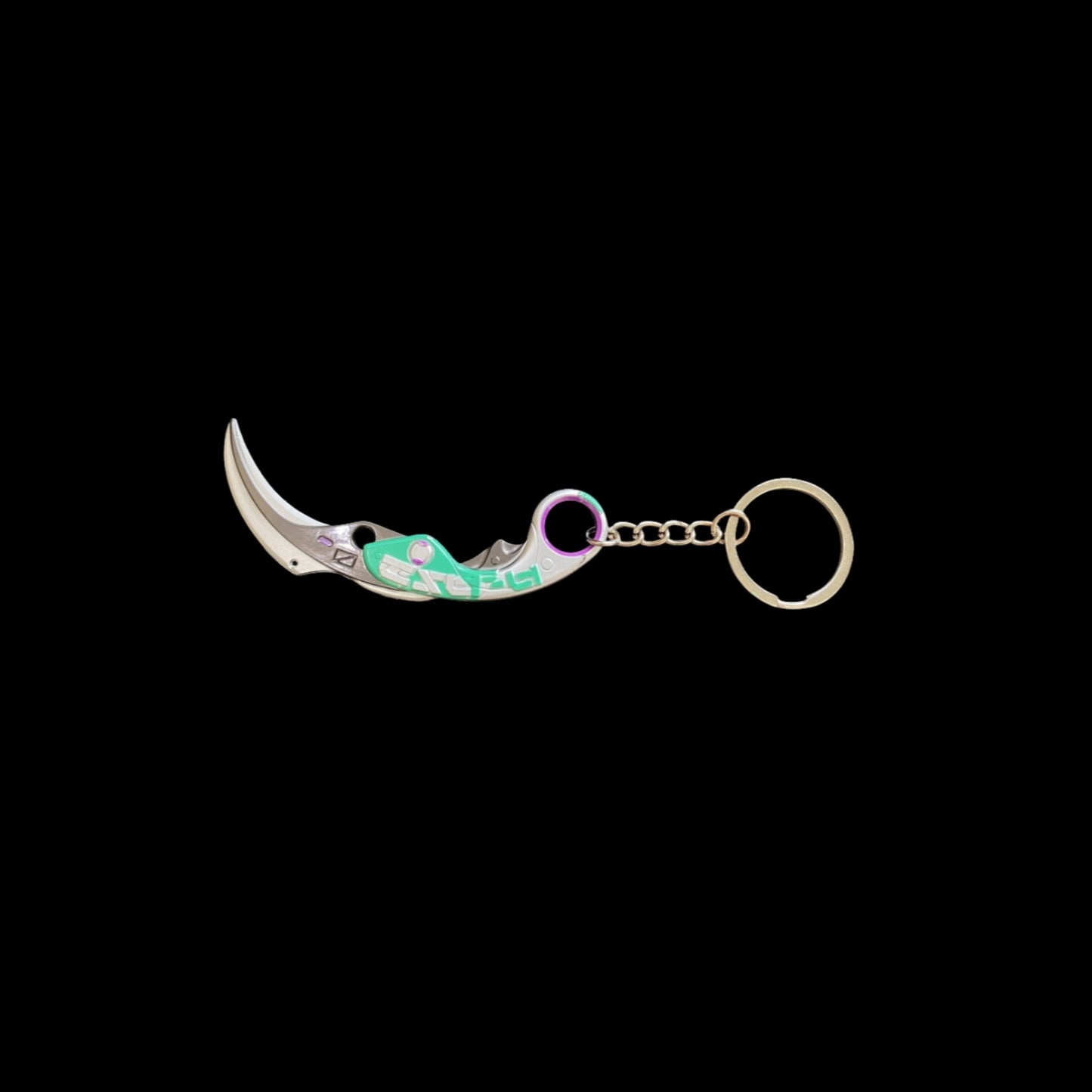 Metal Val Tiny Keychain Pendant Set