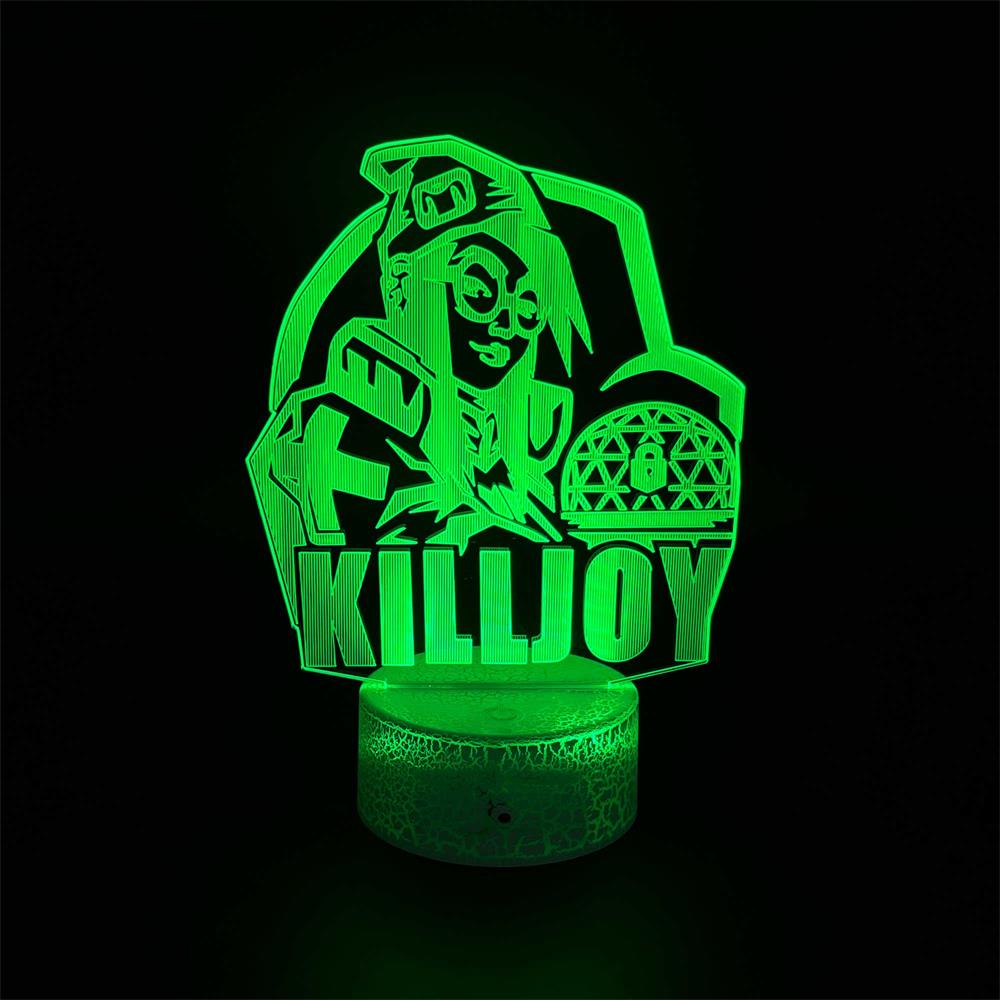 Customized Val Characters 3D Night Lamp