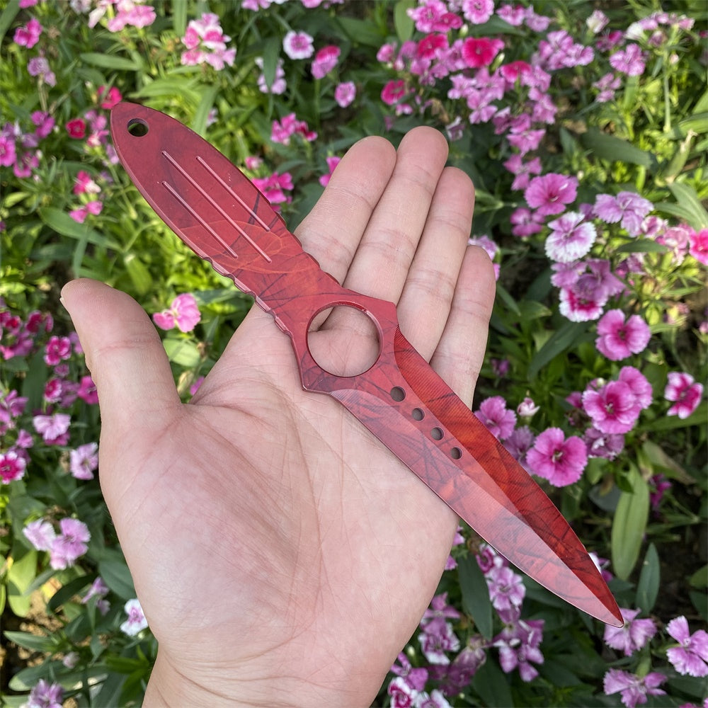 Metal Skeleton Knife Stainless Blunt Blade 20cm/7.8''