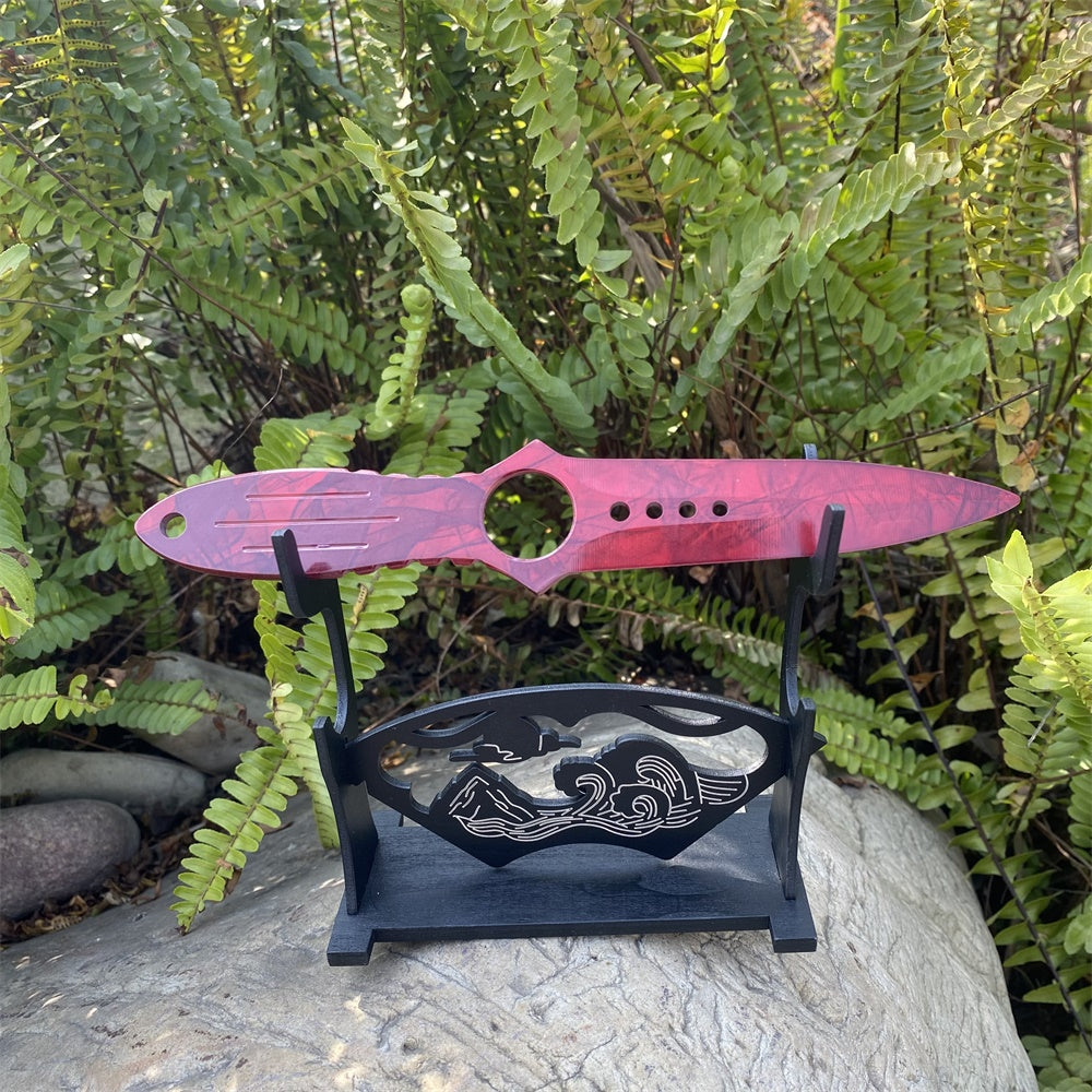 Metal Skeleton Knife Stainless Blunt Blade 20cm/7.8''