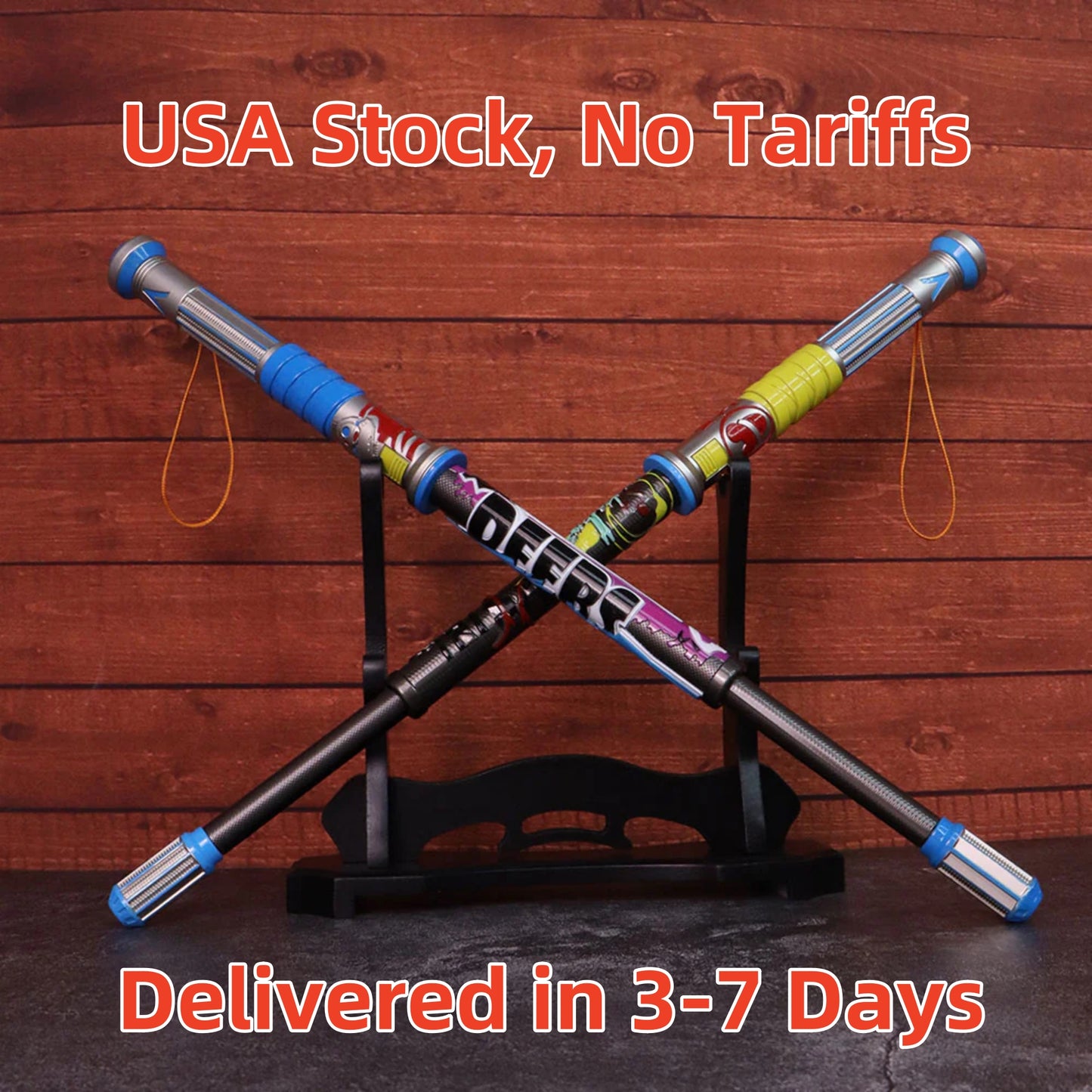 Lifeline Heirloom Shock Sticks Life-size Metal Replica USA Only